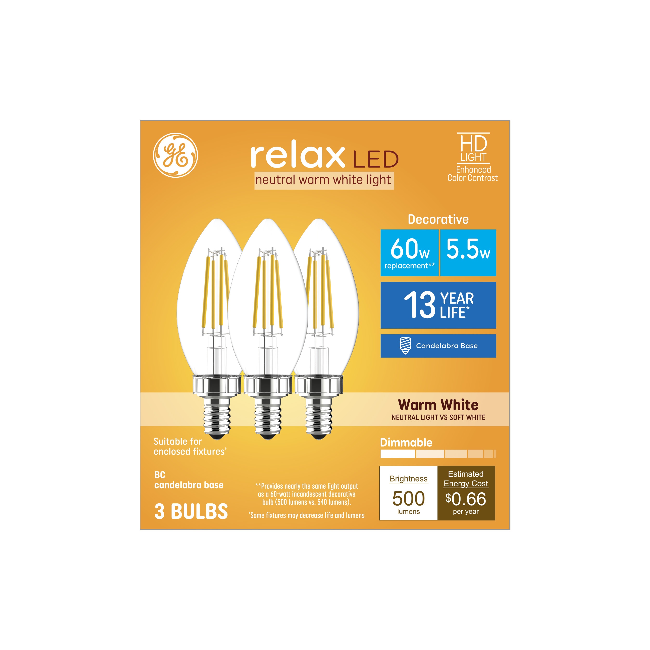 GE 93130850 Dec-Led-Light-Bulbs - View #4