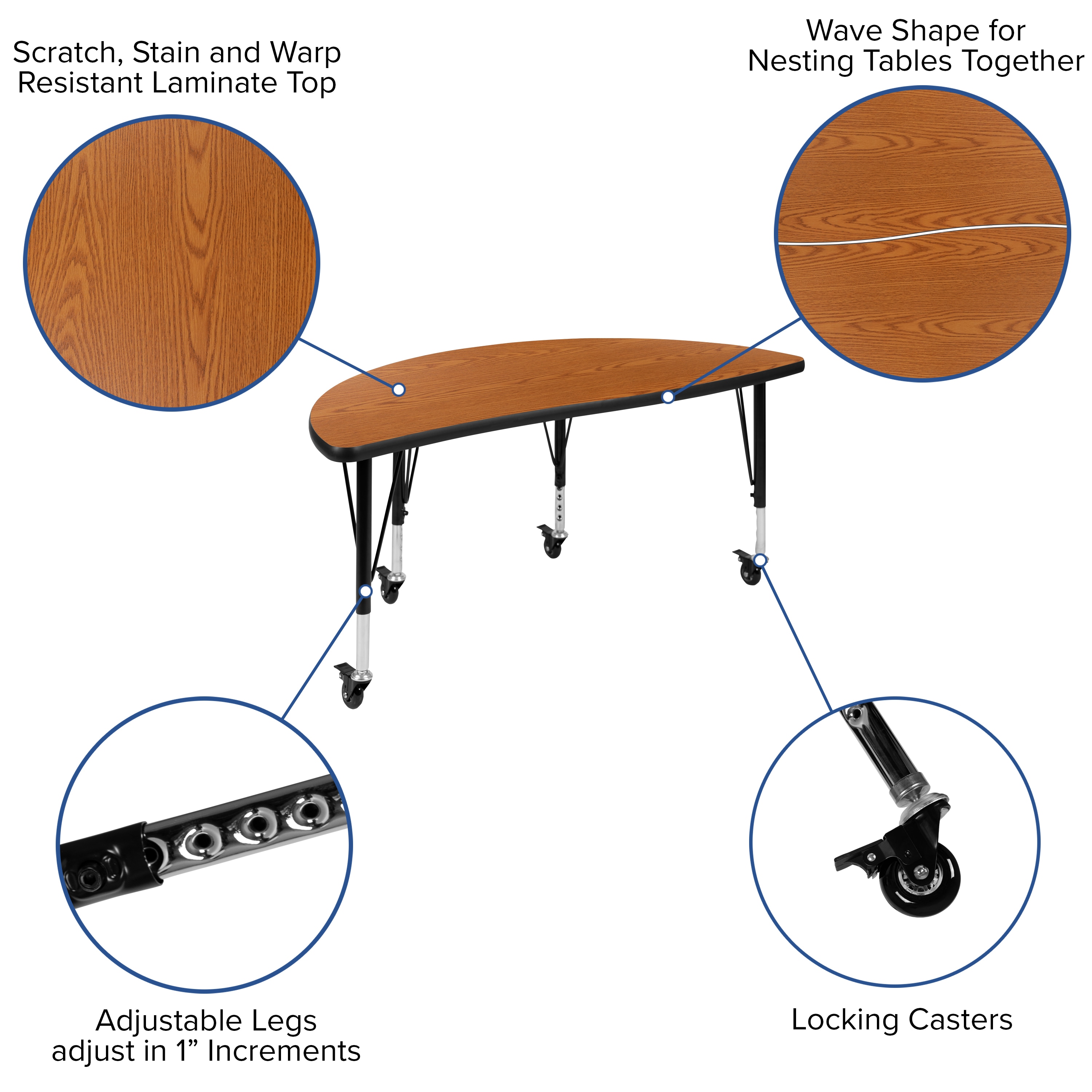 Flash Furniture 889142515128 Kids-Play-Tables - View #4