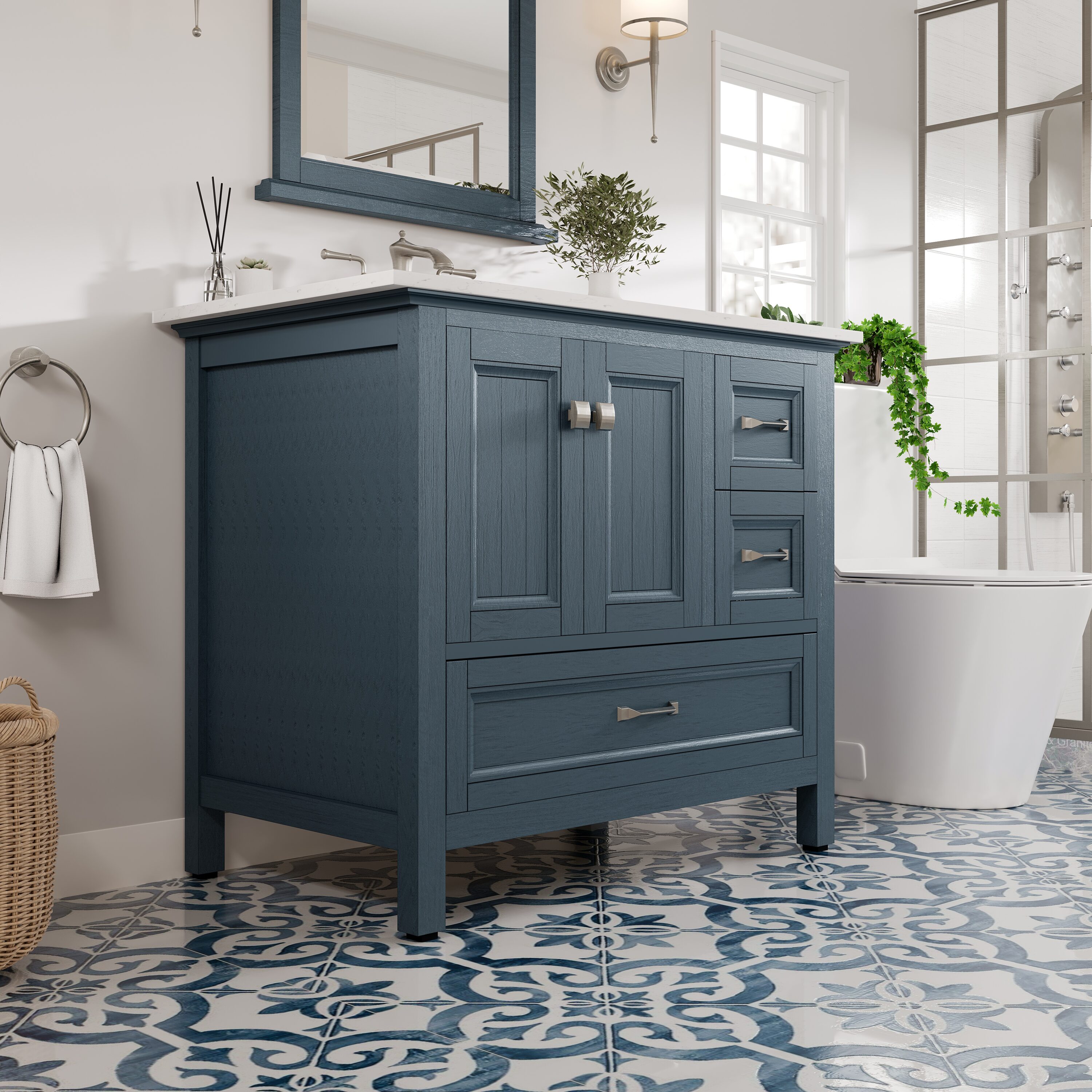Eviva EVVN612-36AB Bath-Vanity-Combo - View #2