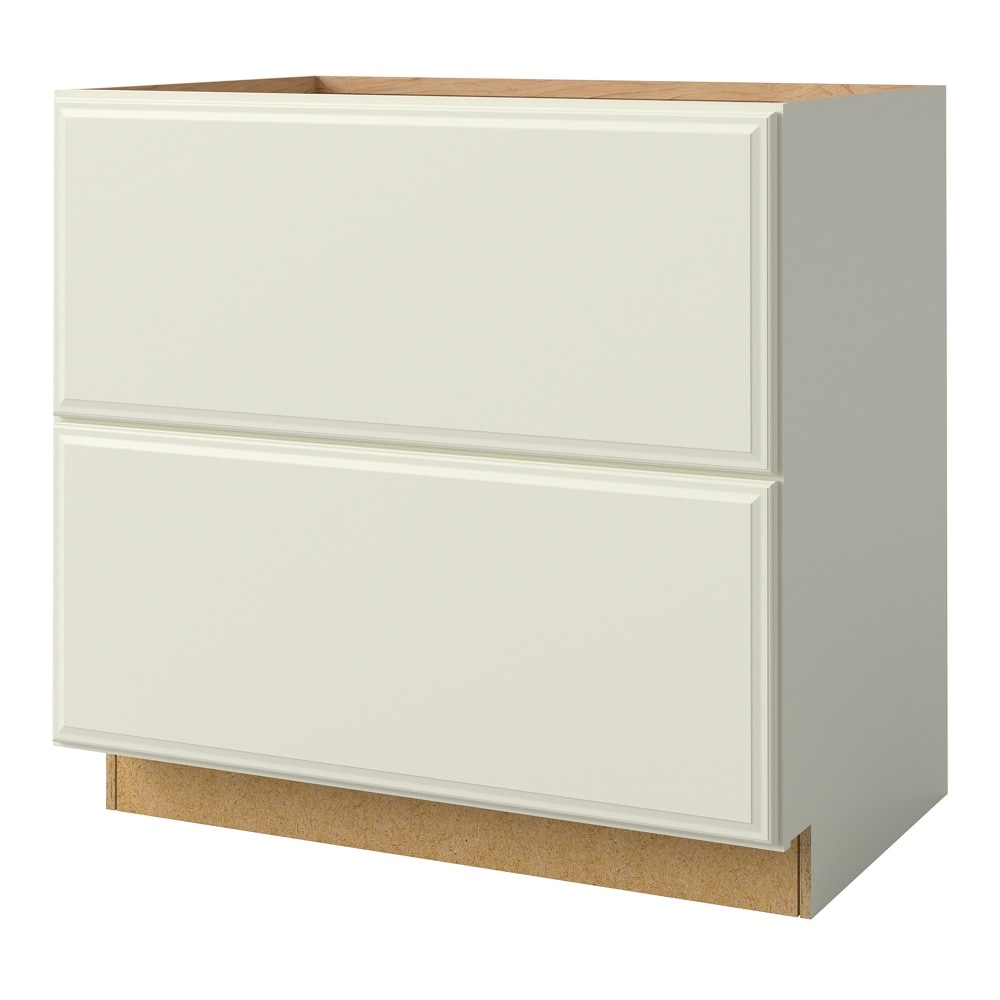 allen + roth 21366PH Pattingham 36-in W x 34.5-in H x 24-in D Harbor 2 -Drawers Drawer Base Fully assembled Cabinet (Raised Panel Square)