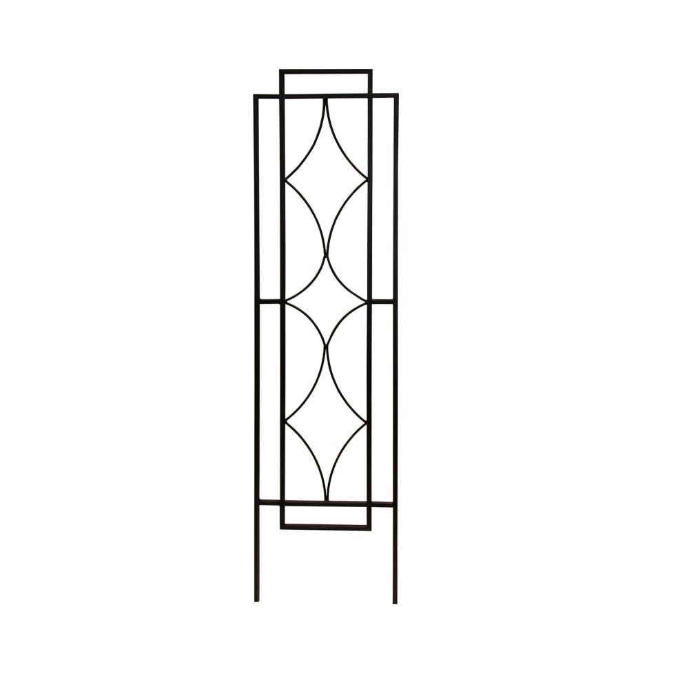 12-in W X 48-in H Powder-coated Garden Trellis In The Garden Trellises ...