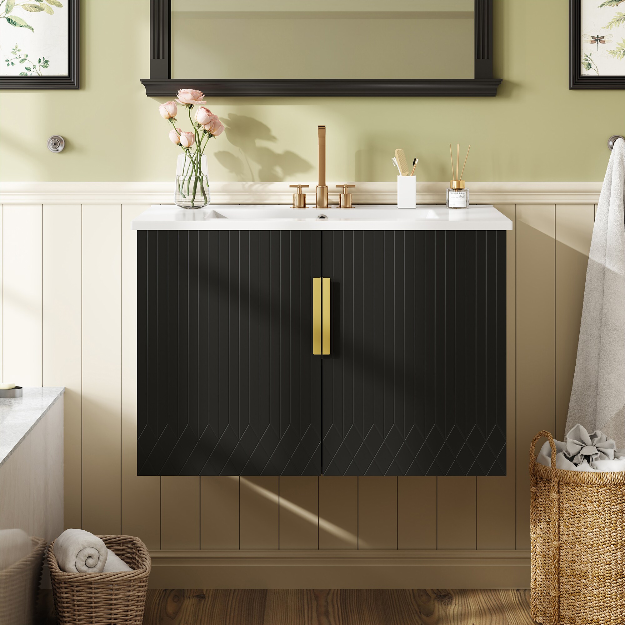 Iseryn YSG100BP214 Bath-Vanity-Combo - View #4