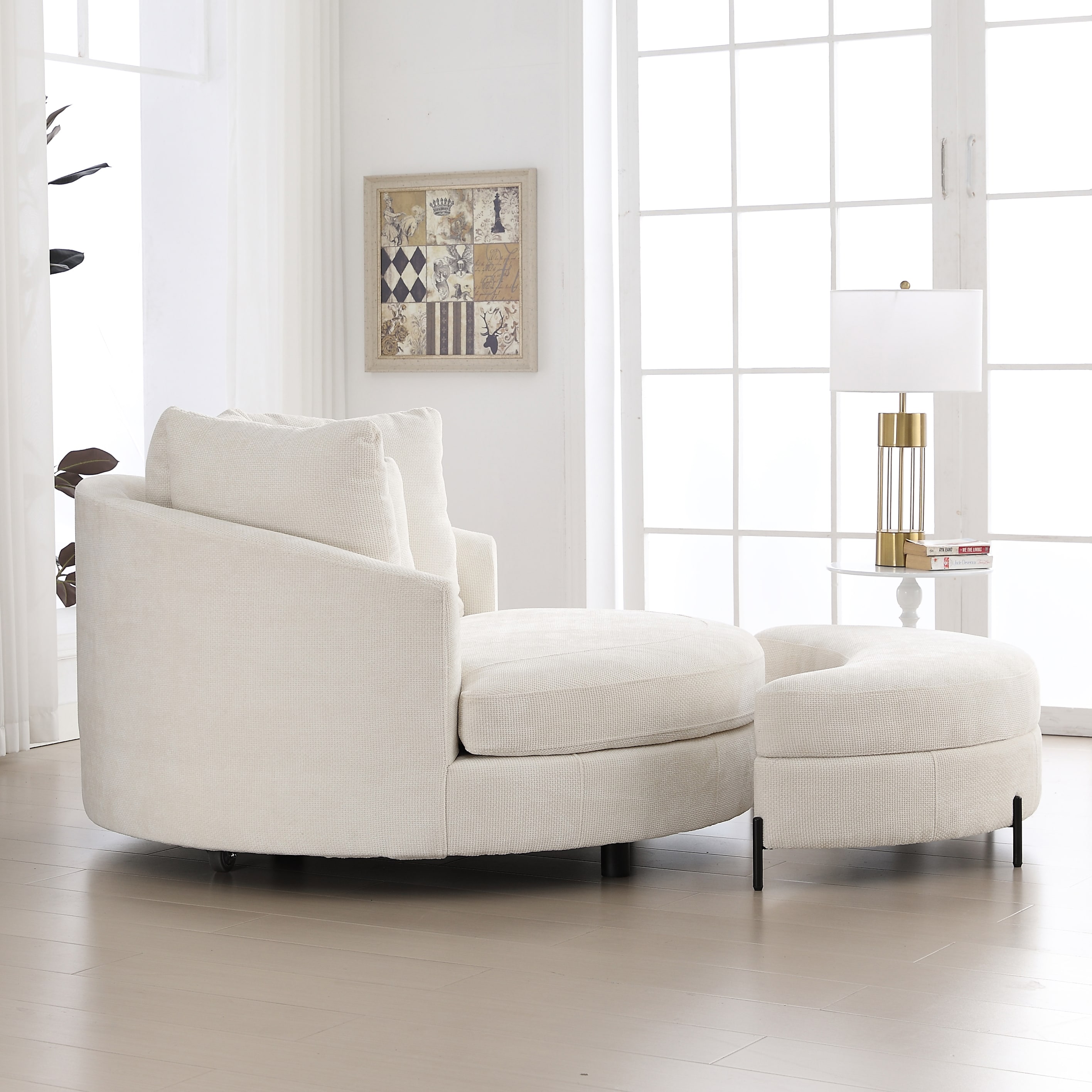 Hrinhom HC-W1105-BEIGE chairs - View #3