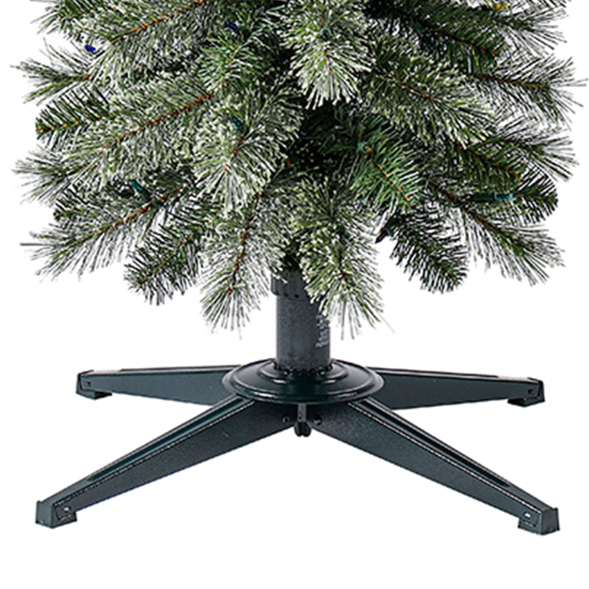 5-Foot Multi-Color Pre-Lit Pencil Pine Christmas Tree