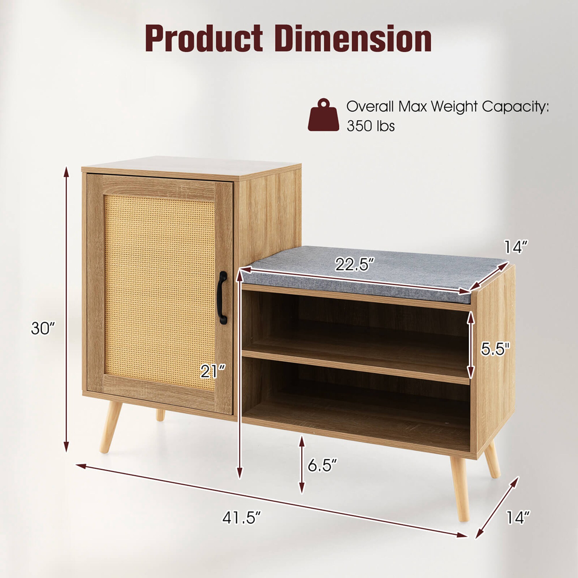 Costway HCST02780 Shoe-Racks - View #2