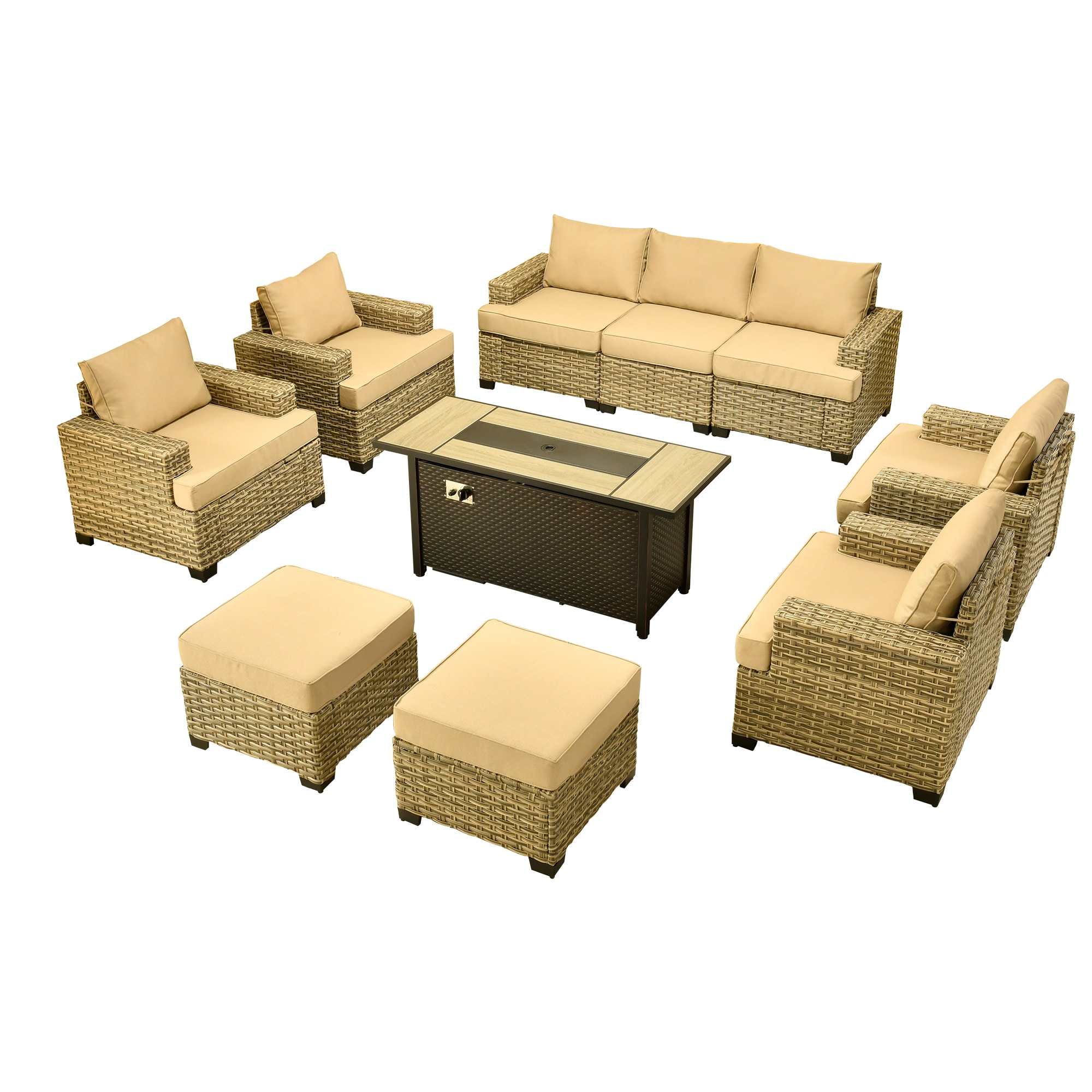 ALTRIGUS 6L-CFP8503-TBS610-AL Patio-Conversation-Sets - View #2