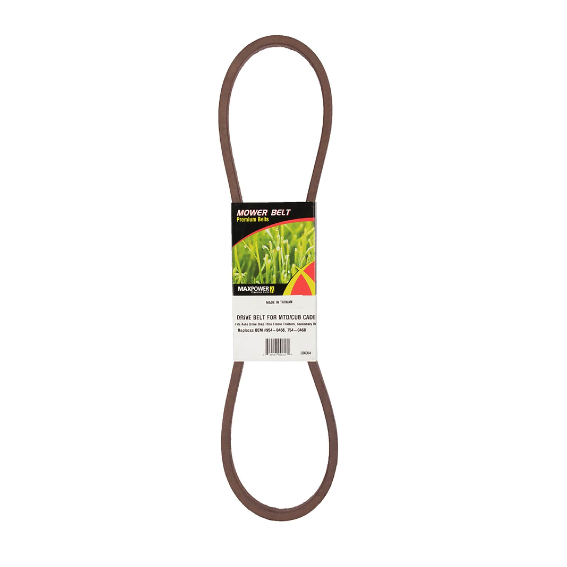 MaxPower Drive Belt for Riding Mower/Tractors in the Lawn Mower Belts  department at