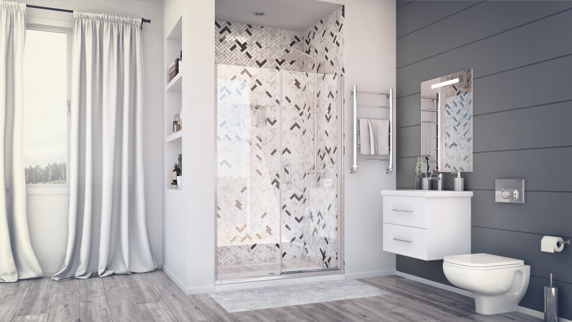 Holcam DESD180BNKCLR4771HS Shower-Doors - View #9