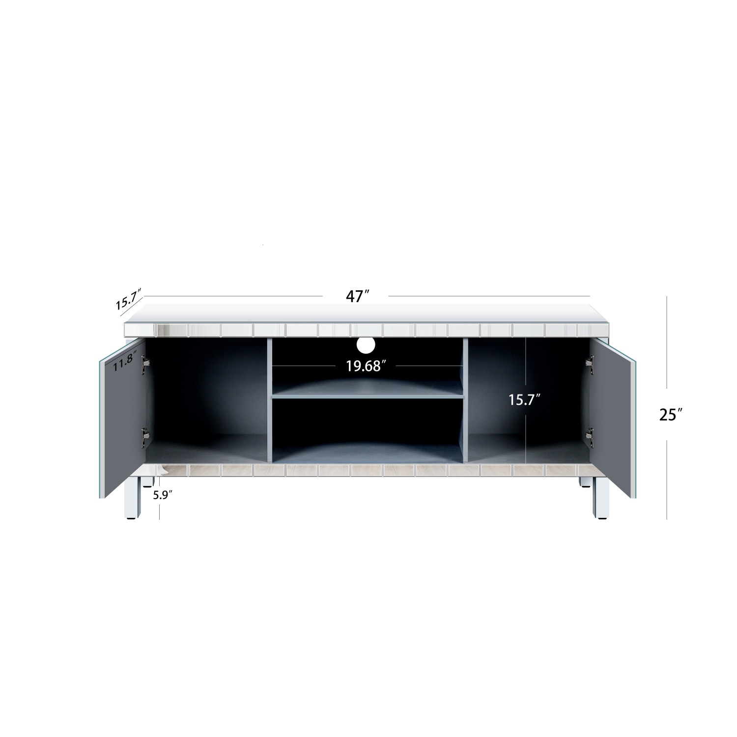 Streamdale Furniture W1445P299046 Tv-Stands - View #5