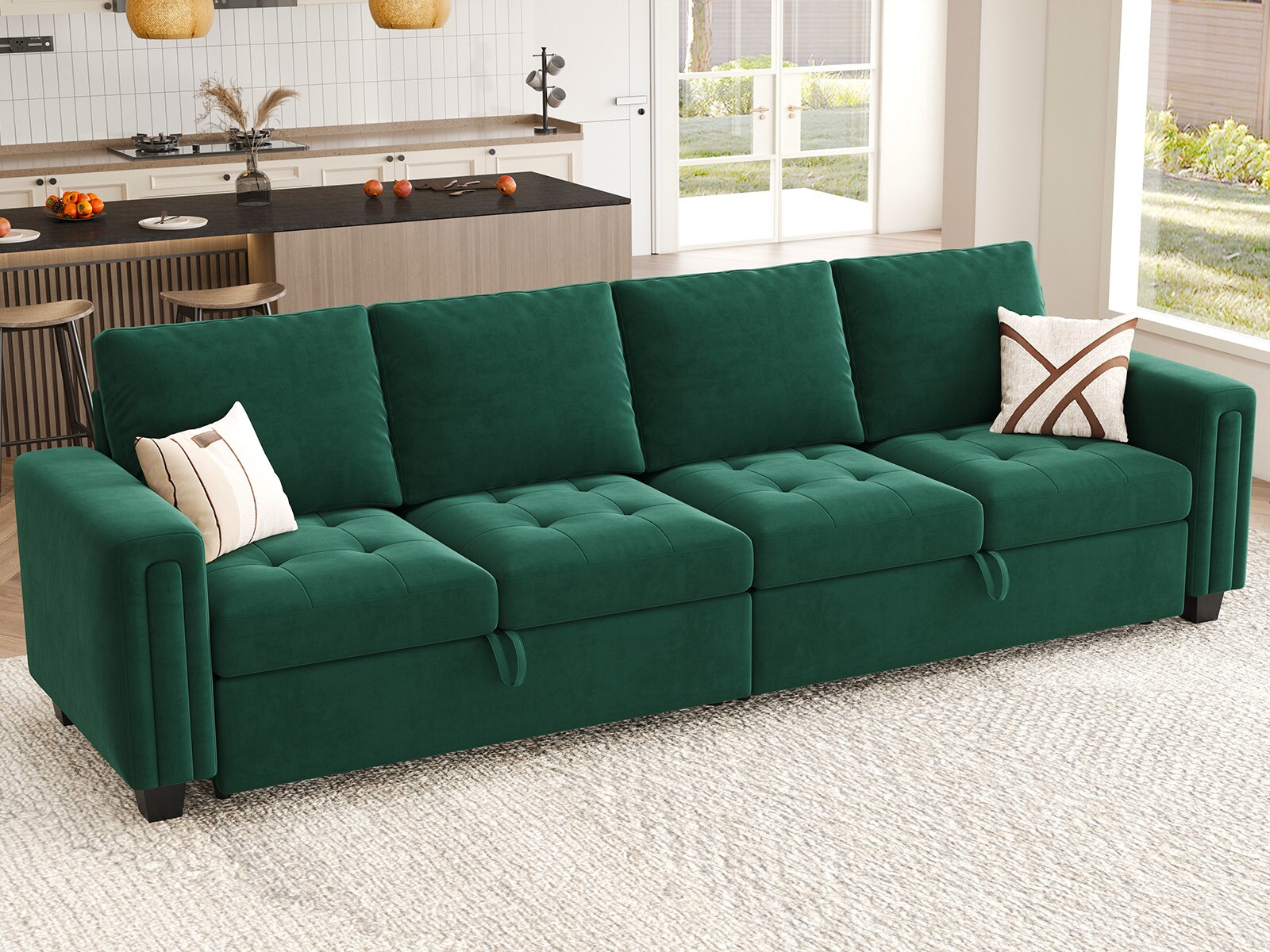 Belffin BF067-A2G-GREEN futons - View #5