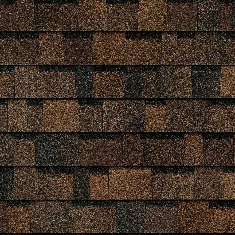 Owens Corning TD23 TruDefinition Duration Brownwood Algae Resistant Architectural Roof Shingles ( 32.8-sq ft per Bundle )