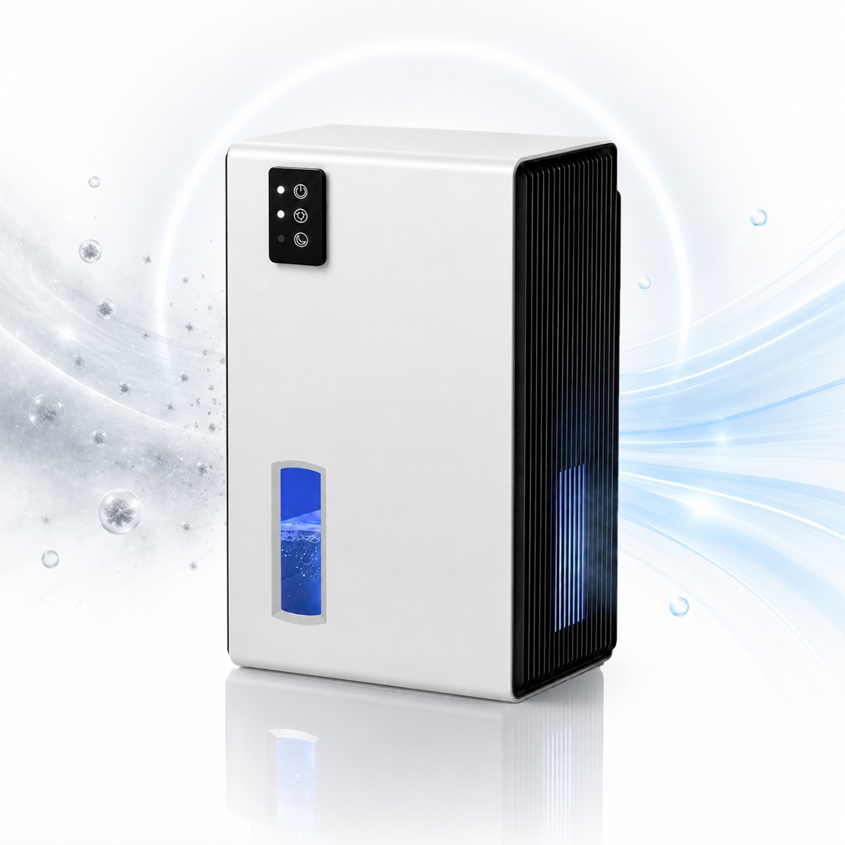 ToLife Dehumidifier 1000 sqft Dehumidifiers for Home with 95oz Large Water Tank Quiet Dehumidifier with 7 Color Ambient Light and Auto Shut Off Dehumidifier for Basement Bedroom Bathroom  White
