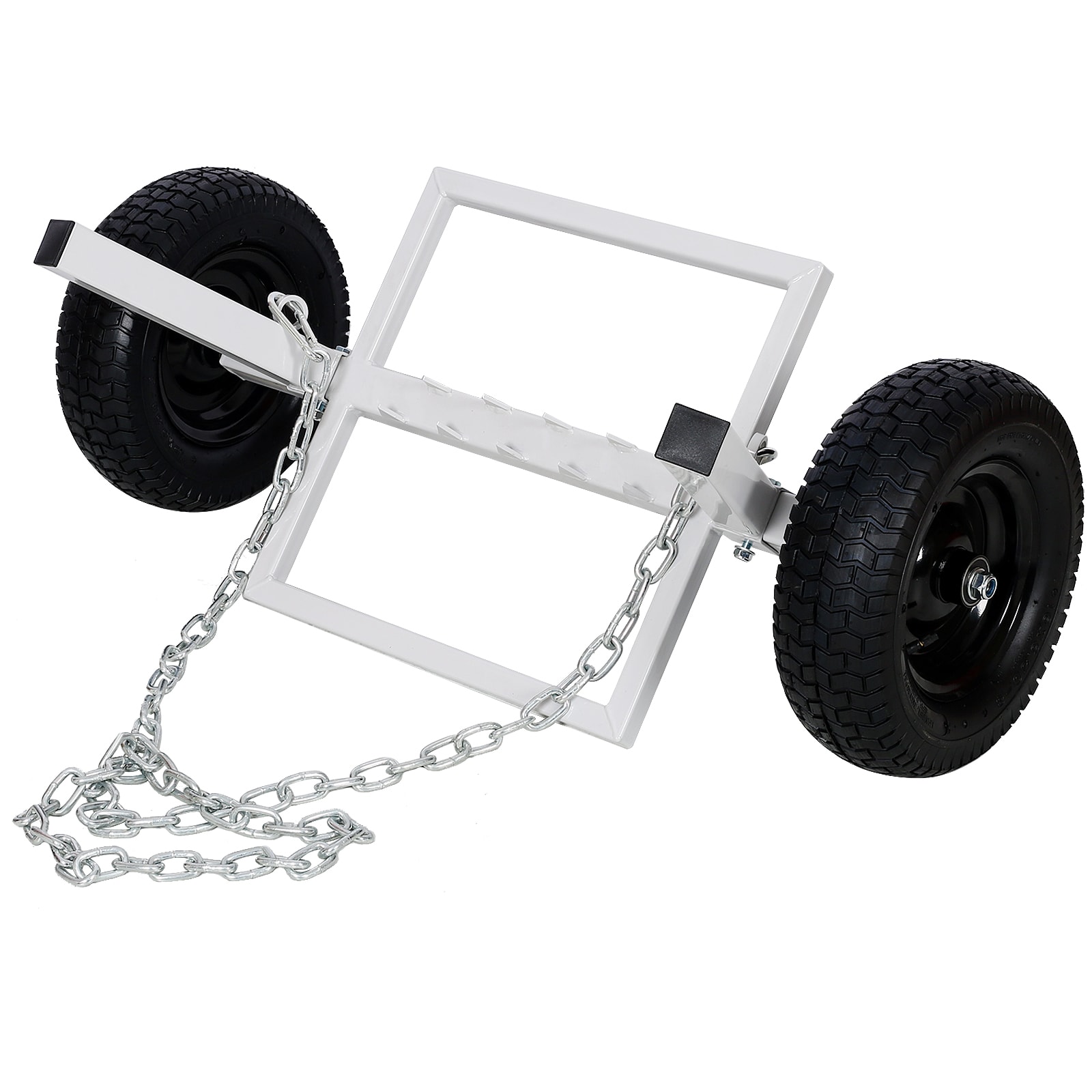 Tatayosi XH554595 Heavy-Duty Log Dolly log holder white