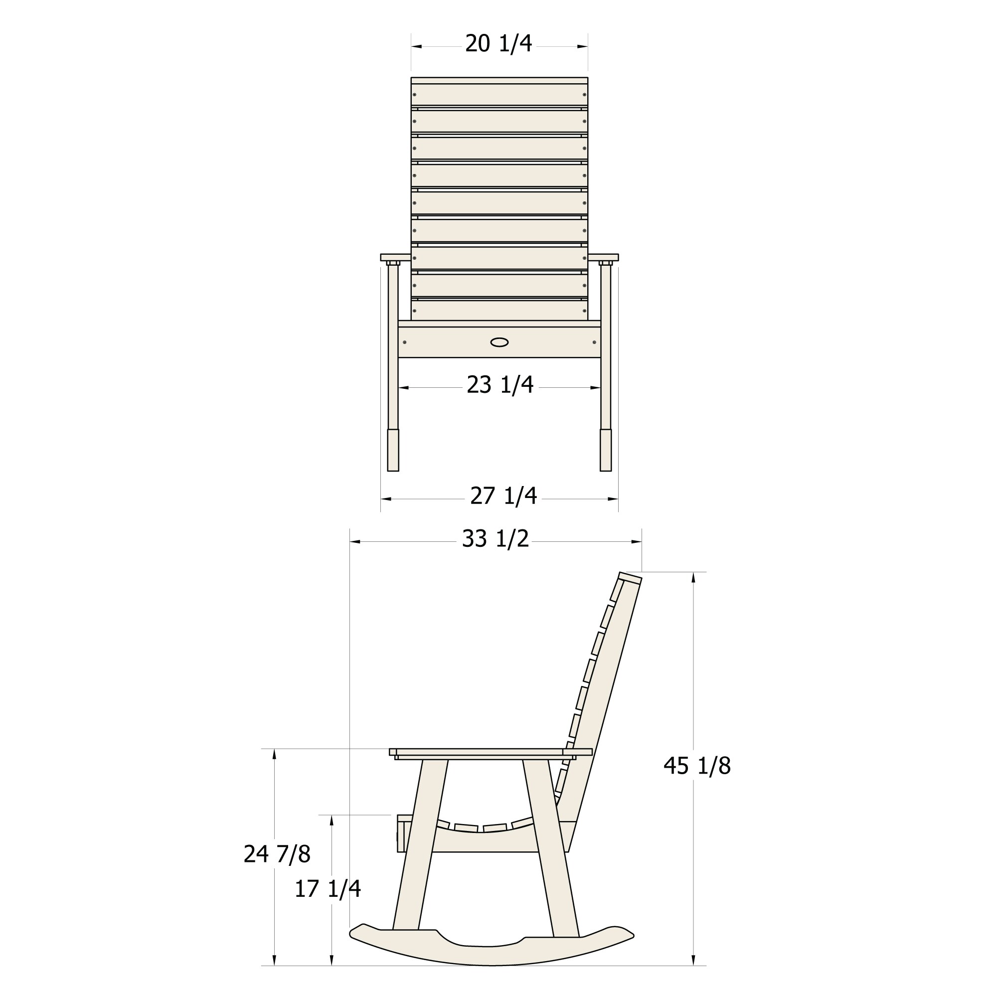 highwood BV-RKCH2-CTA Patio-Chairs - View #3