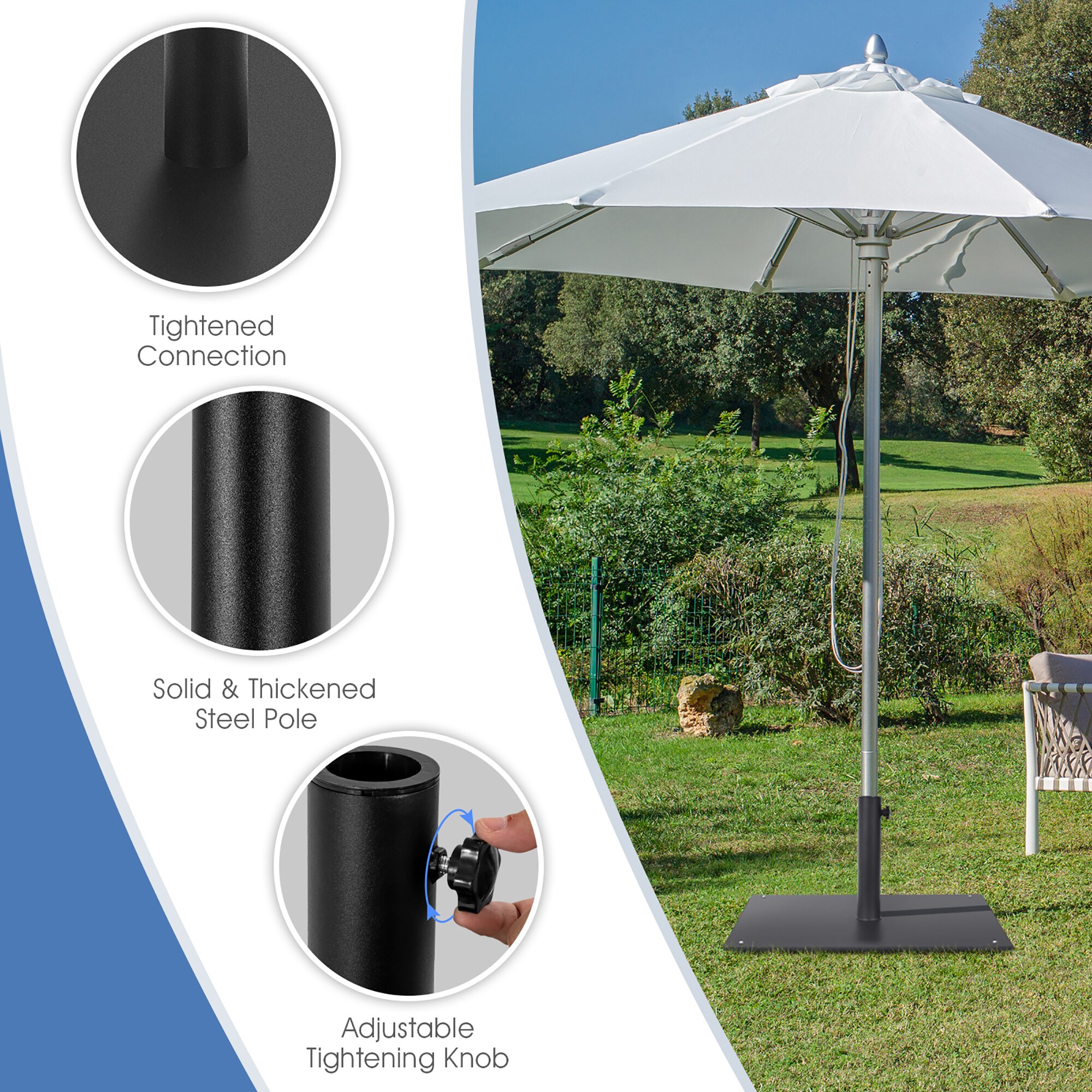 Costway NP10529 Umbrella-Bases - View #3