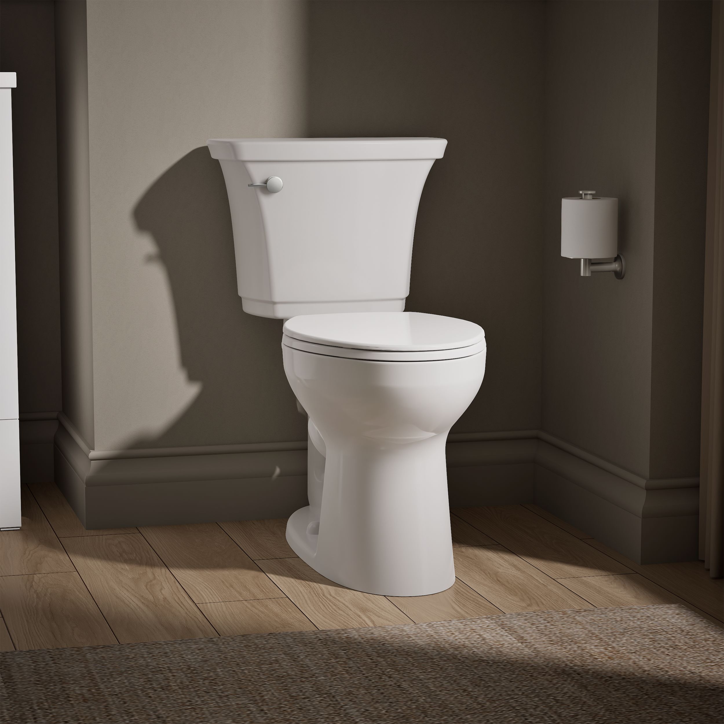 KOHLER Highline Curve The Complete Solution White Elongated Chair