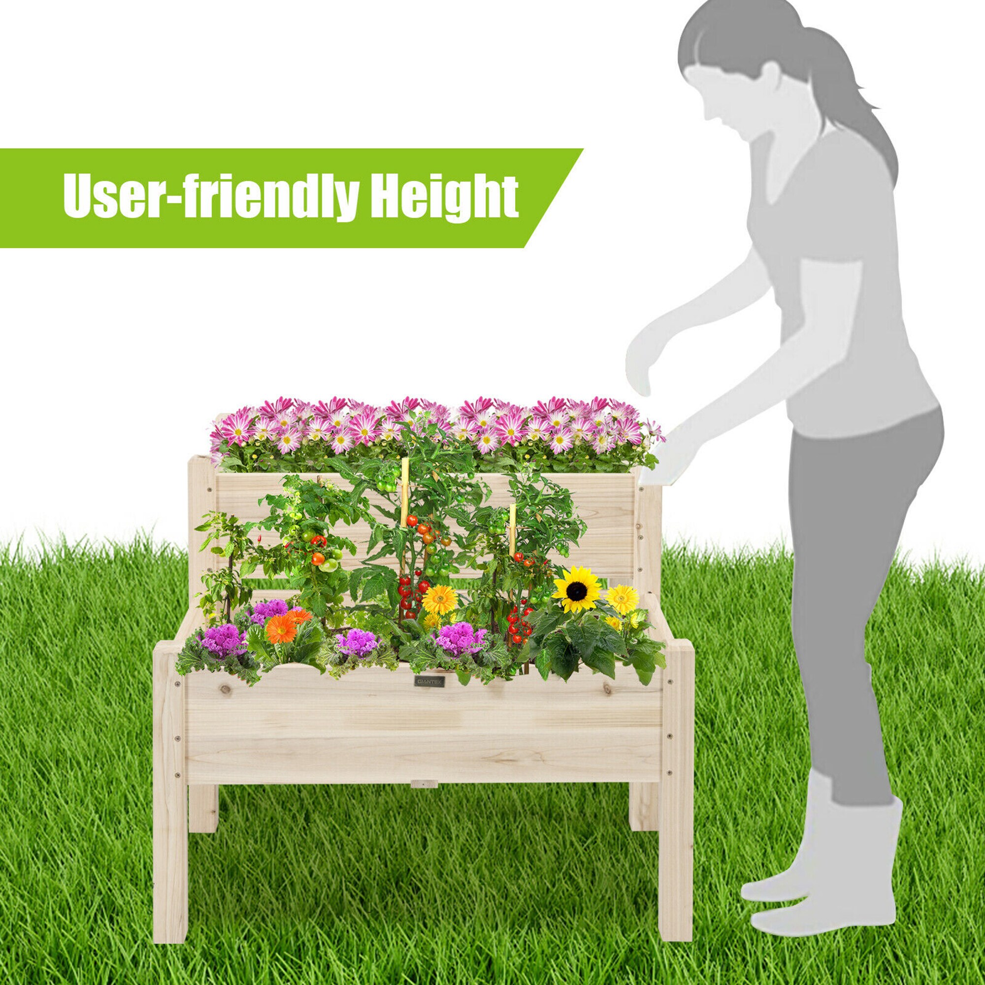 Costway LWS00538 Raised-Garden-Beds - View #6
