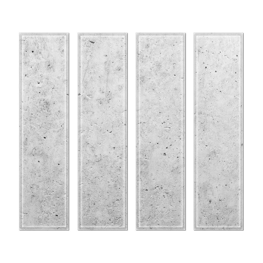 Instant Mosaic 7050102 Upscale Designs 32-Pack Multicolor 3-in x 12-in Glossy Glass Random Wall Tile