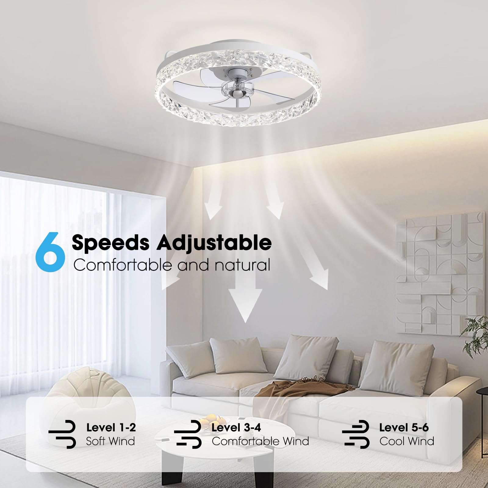 SILJOY CFL-1102-02 Ceiling-Fans - View #2