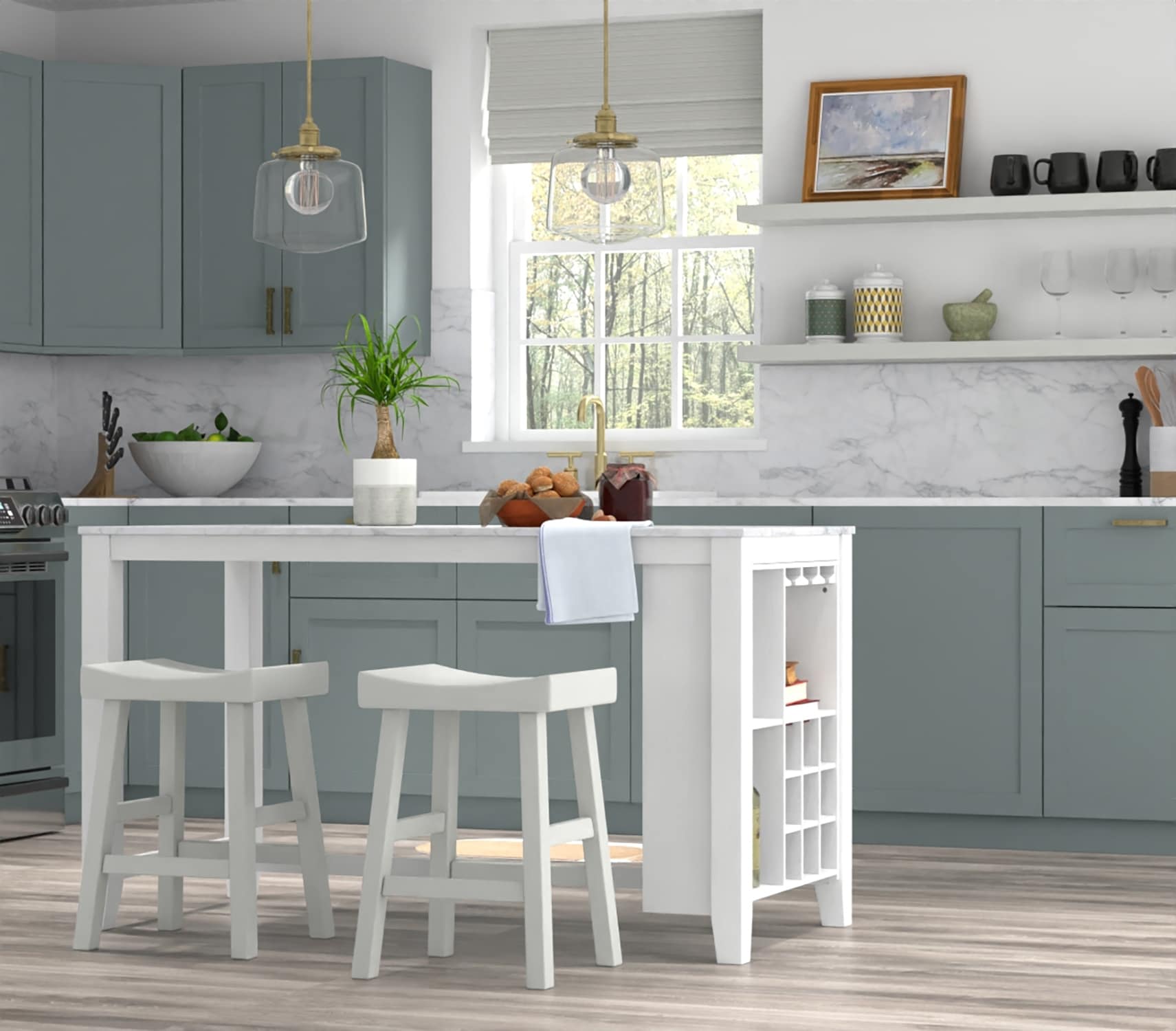 Carolina Cottage 548-24MW stools - View #8