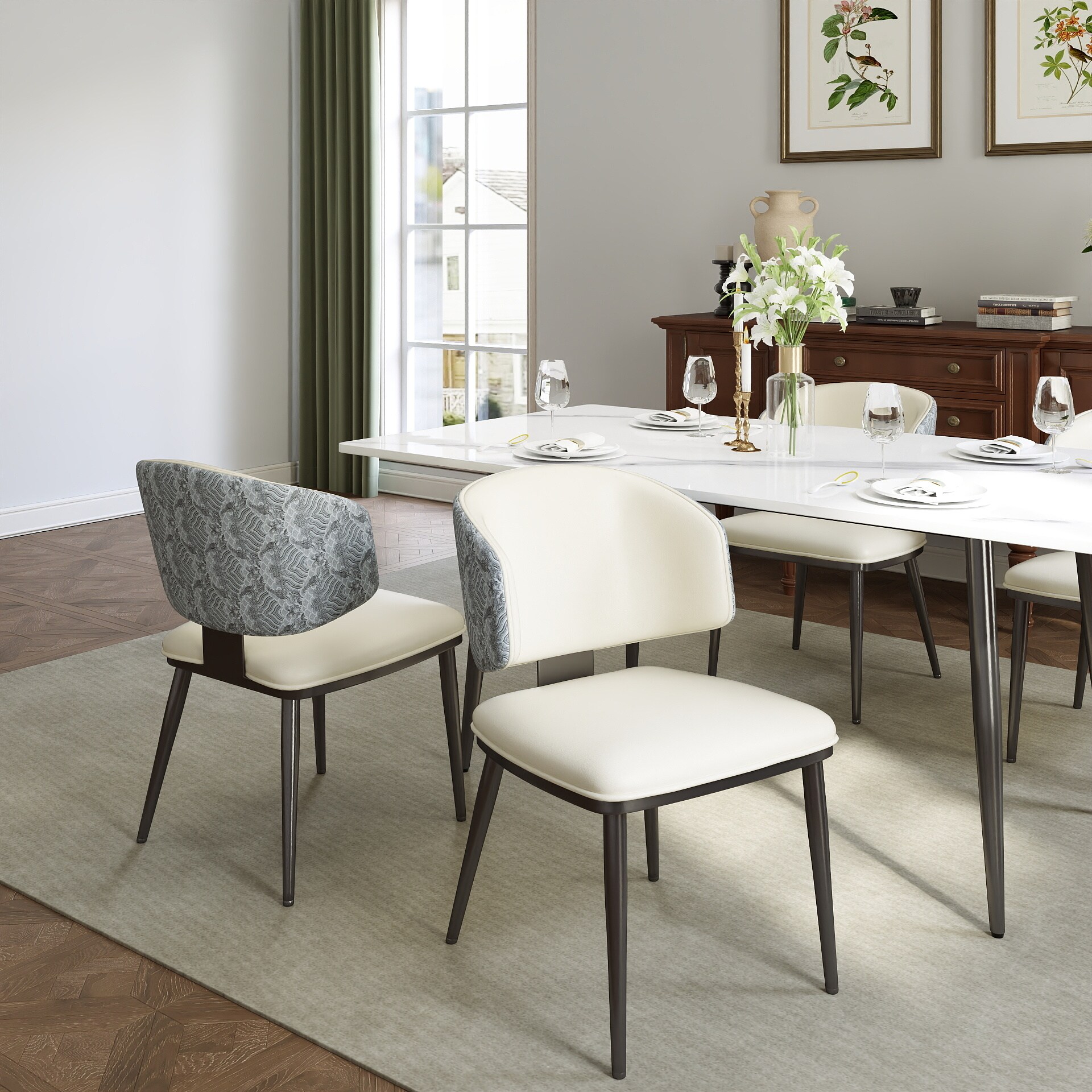 BuotiqHom DH-DC6WB-SET4 Dining-Chairs - View #8