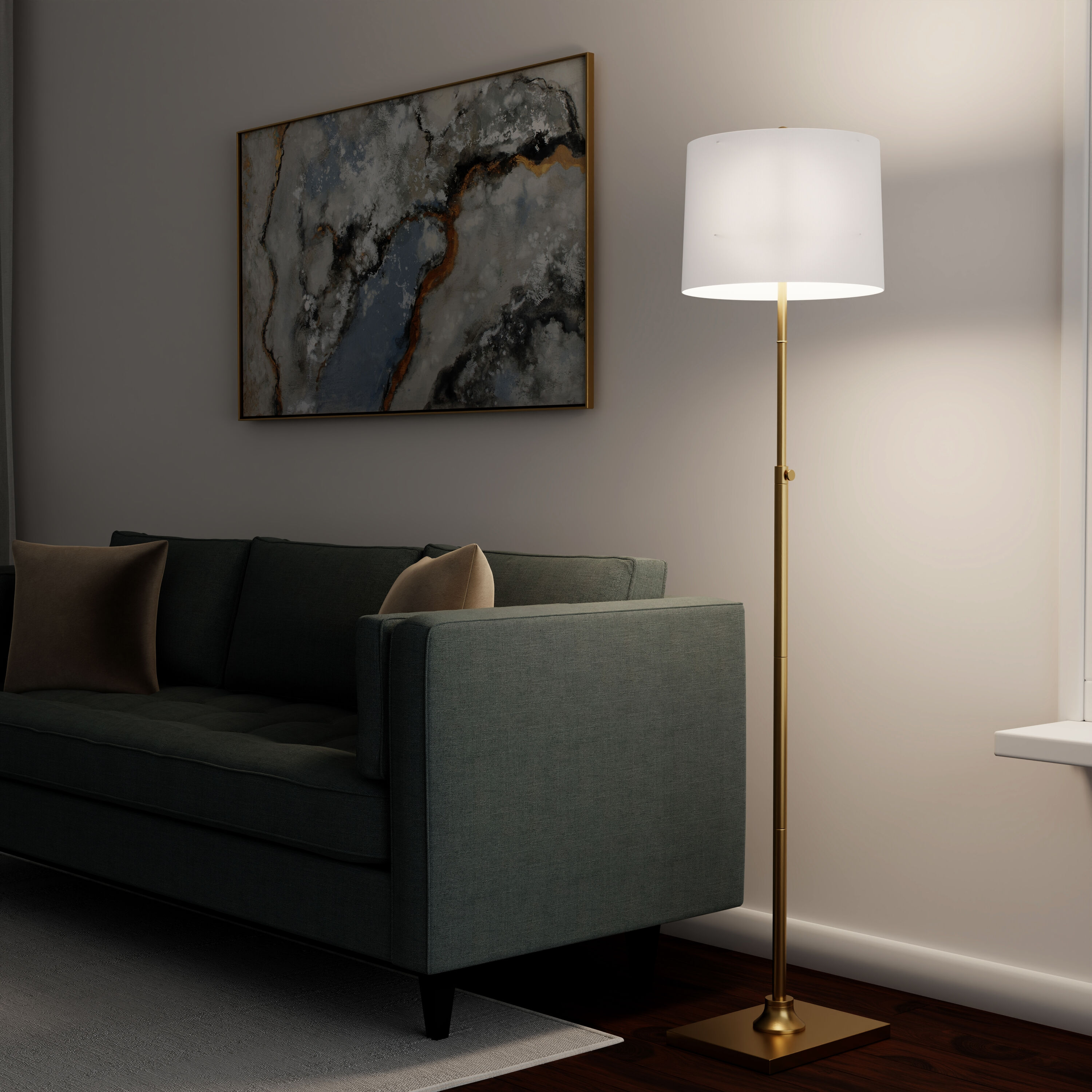 allen + roth FL15GD floorlamps - View #3