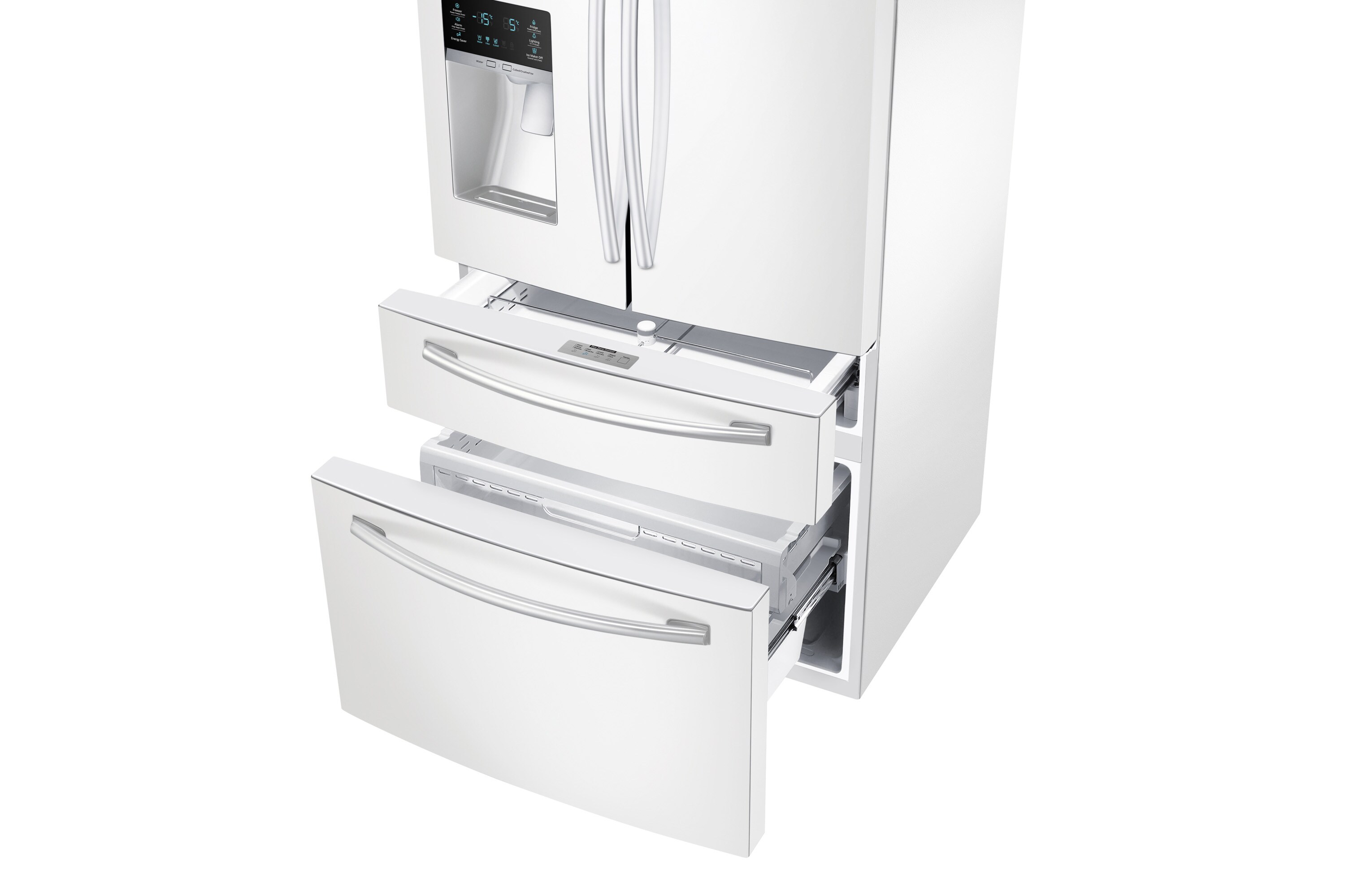 Double Drawer 160 FROST FREE Refrigerator/Freezer & Ice Maker - 5.65 Cu.  Ft. - Stainless Steel FLUSH Mount 115v