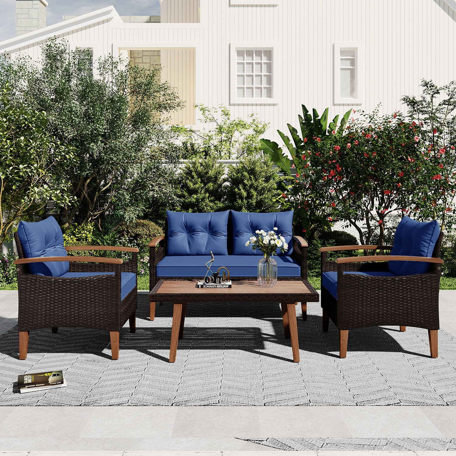 SINOFURN SYA380130BL Patio-Conversation-Sets - View #6