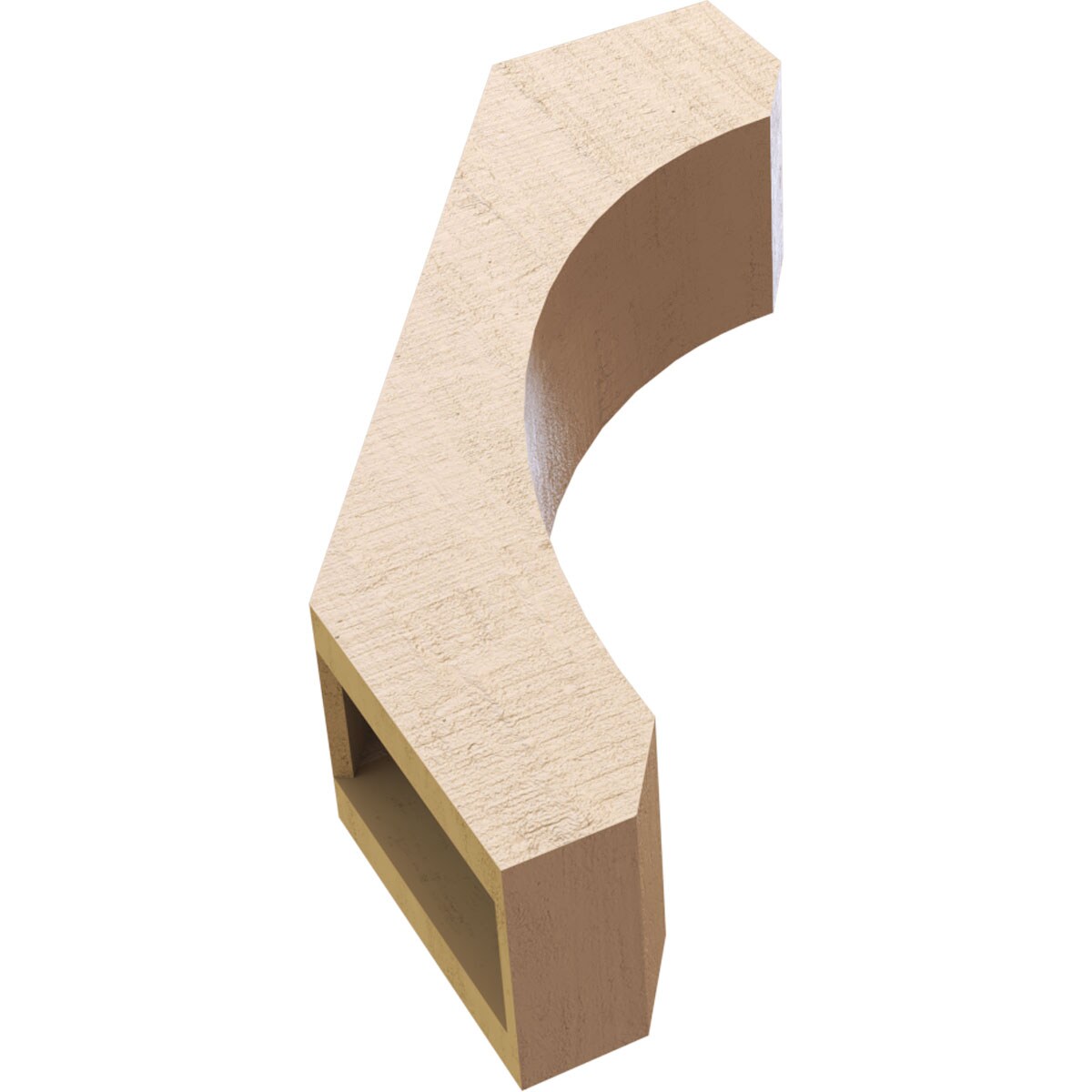 Ekena Millwork BRCUR05X16X22LECRCPR braces - View #7