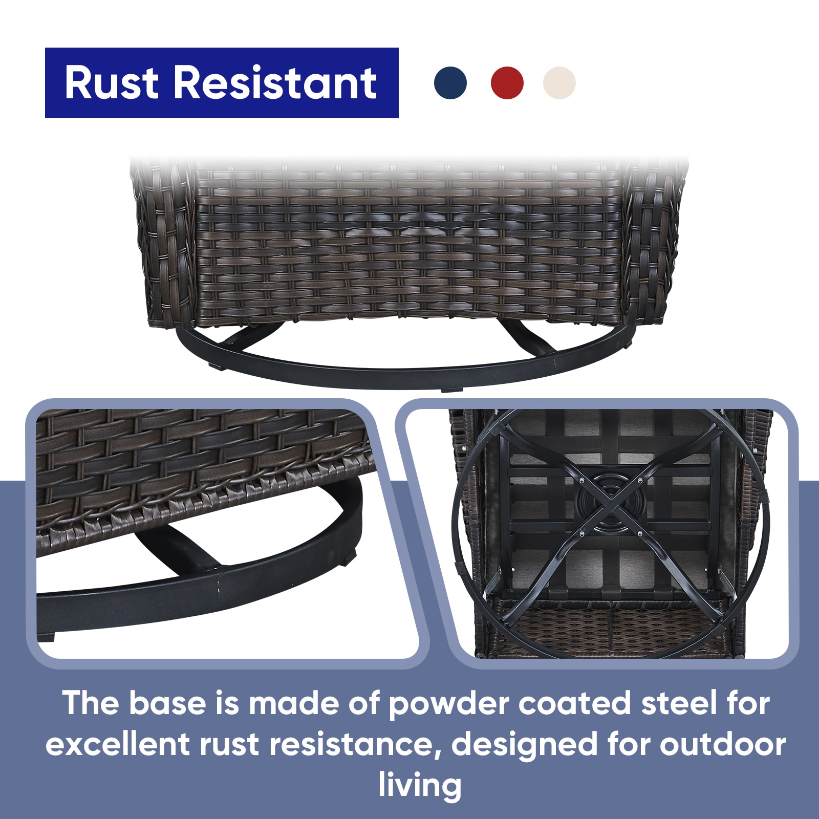 Rilyson FS023-5 Patio-Chairs - View #3