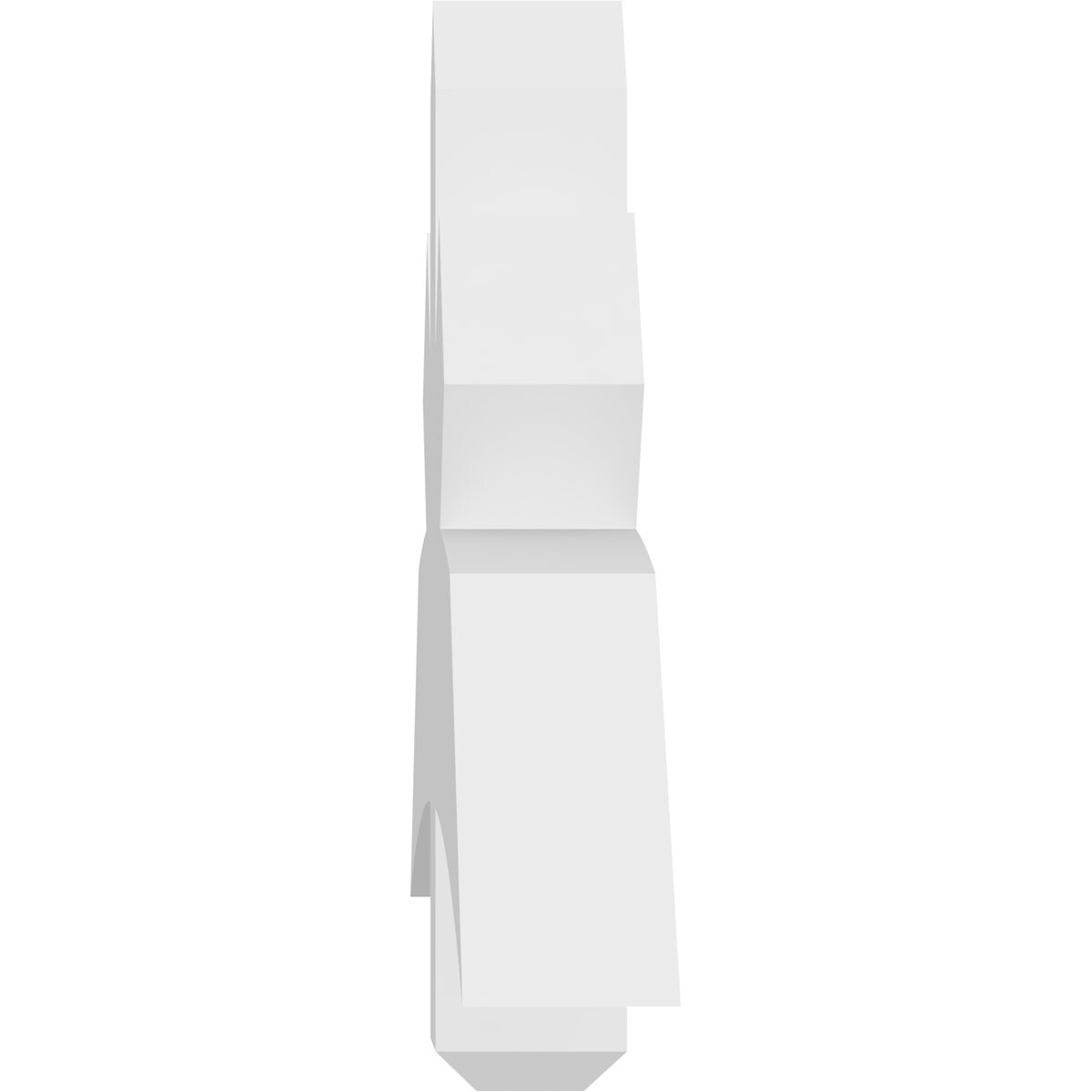 Ekena Millwork GBP060X20X0406ALB00 Exterior-Brackets-Braces - View #3