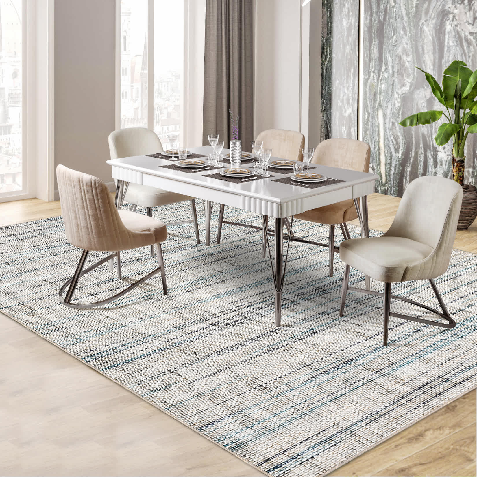 Qeetex LSN-PHO-16NWWLET rugs - View #4