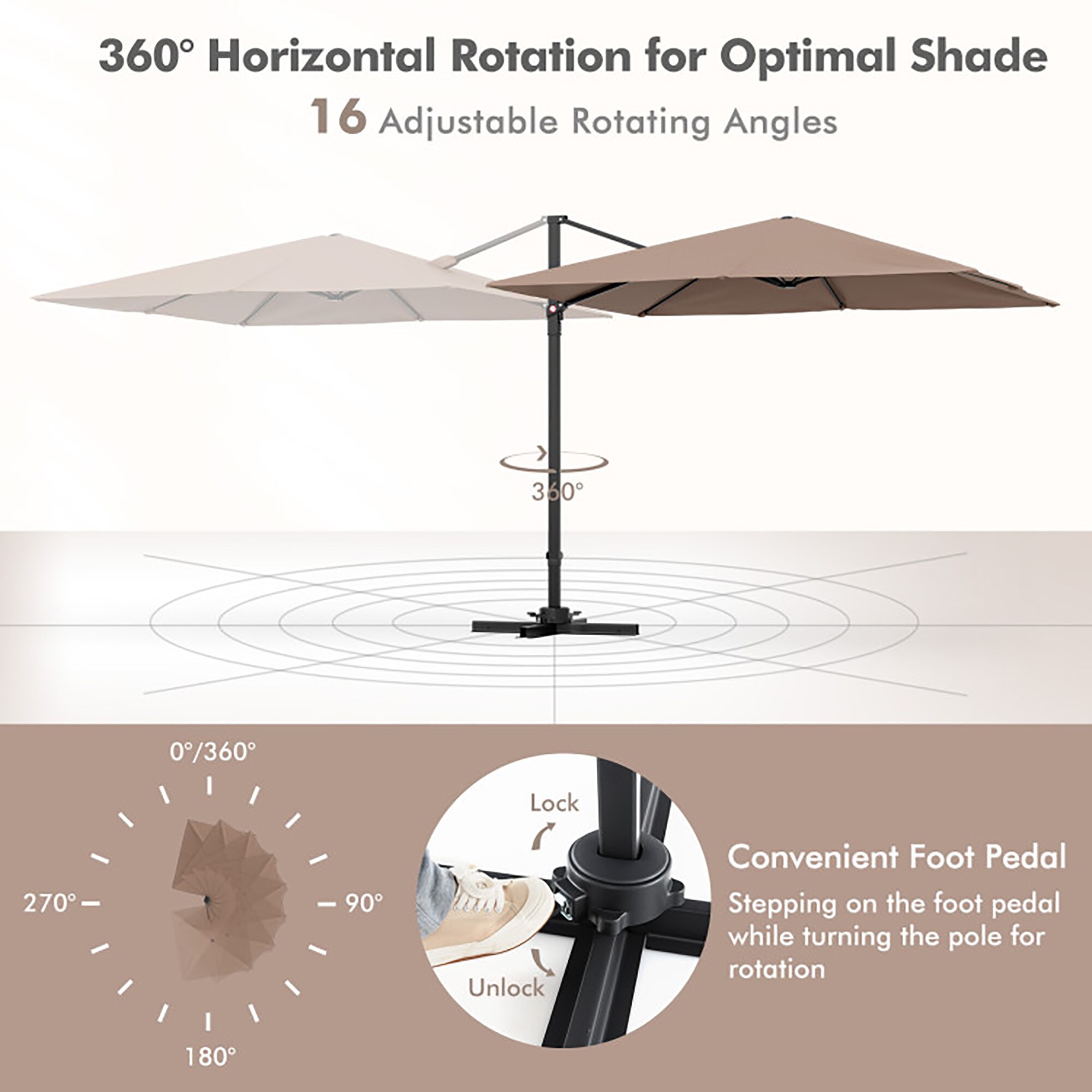 CASAINC WF-SM-350BL Umbrellas-2 - View #5