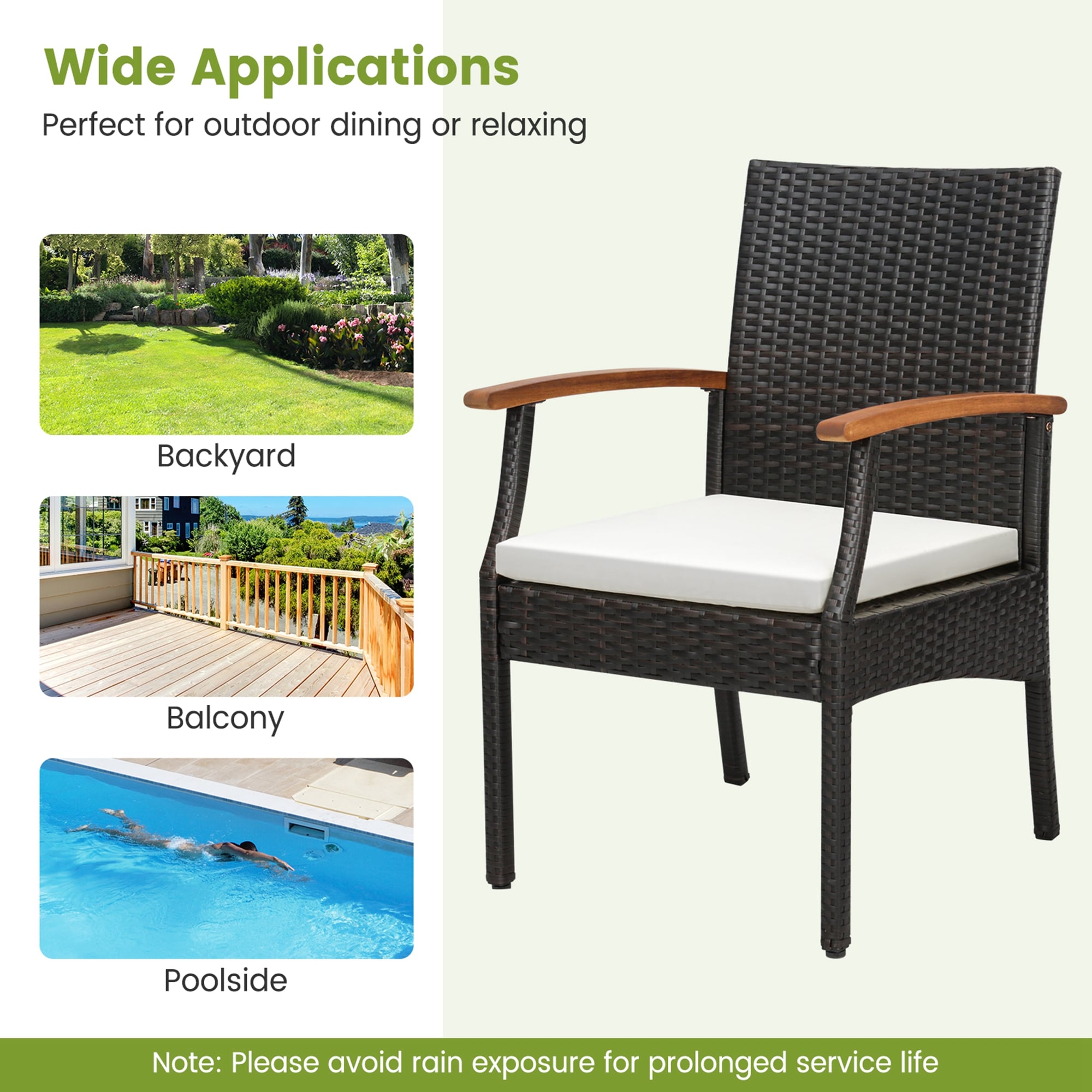 Costway HW70831-2 Patio-Chairs - View #5