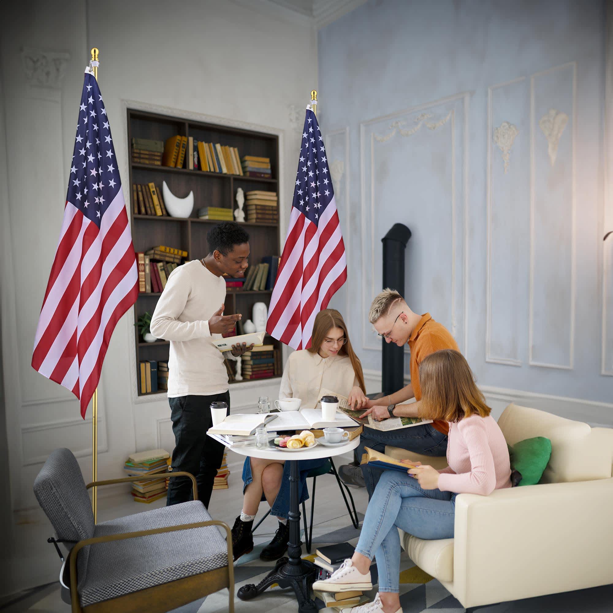 Yescom 22FLP014-8FTG-B-2-LO Flag-Poles - View #8