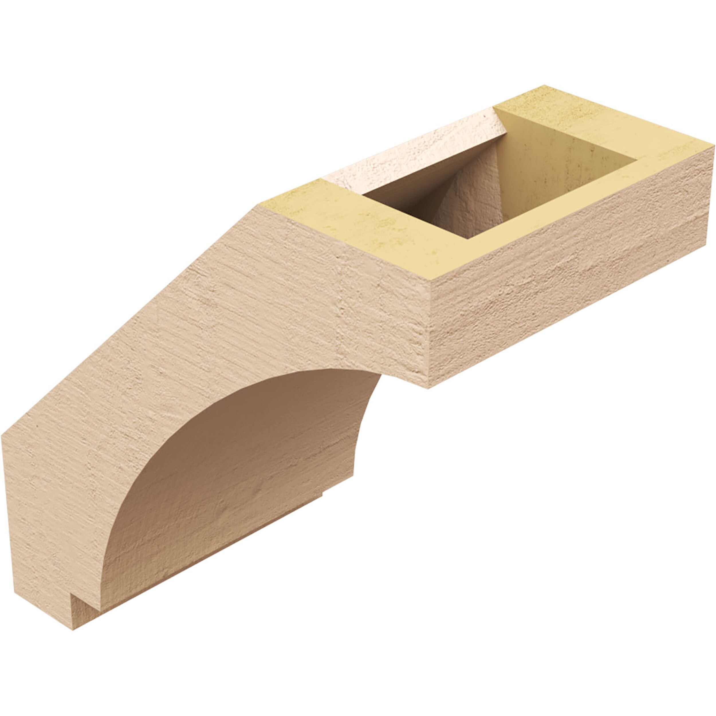 Ekena Millwork BRCUR05X08X08IMPRCPR braces - View #12