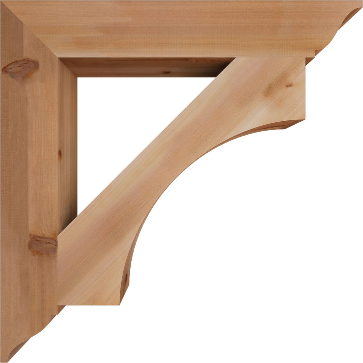 Ekena Millwork BKT06X38X38WTL01SWR Exterior-Brackets-Braces - View #3