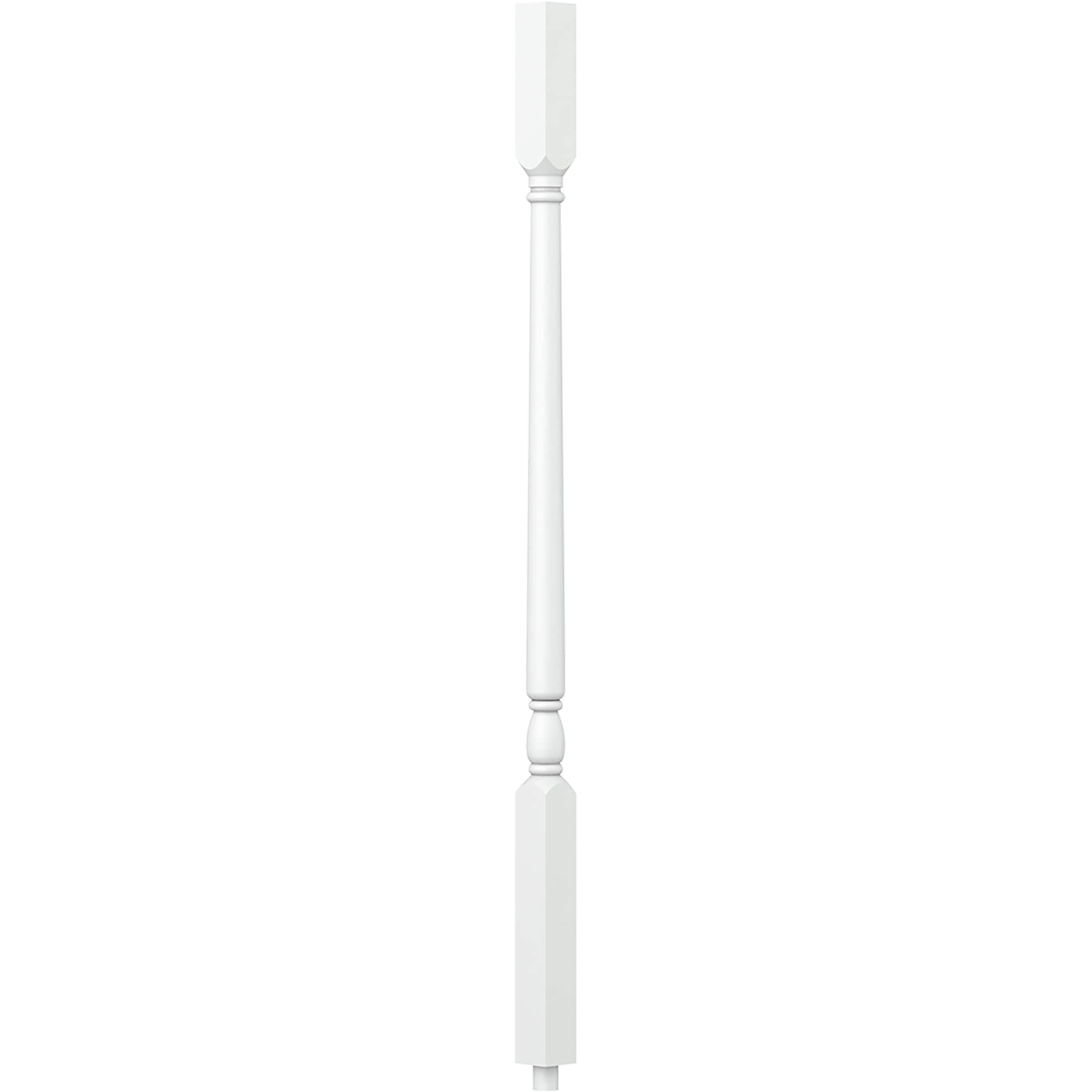 L.J. Smith Stair Systems S-5141-PRG 31 31-in x 1.25-in Primed Square Top Stair Baluster