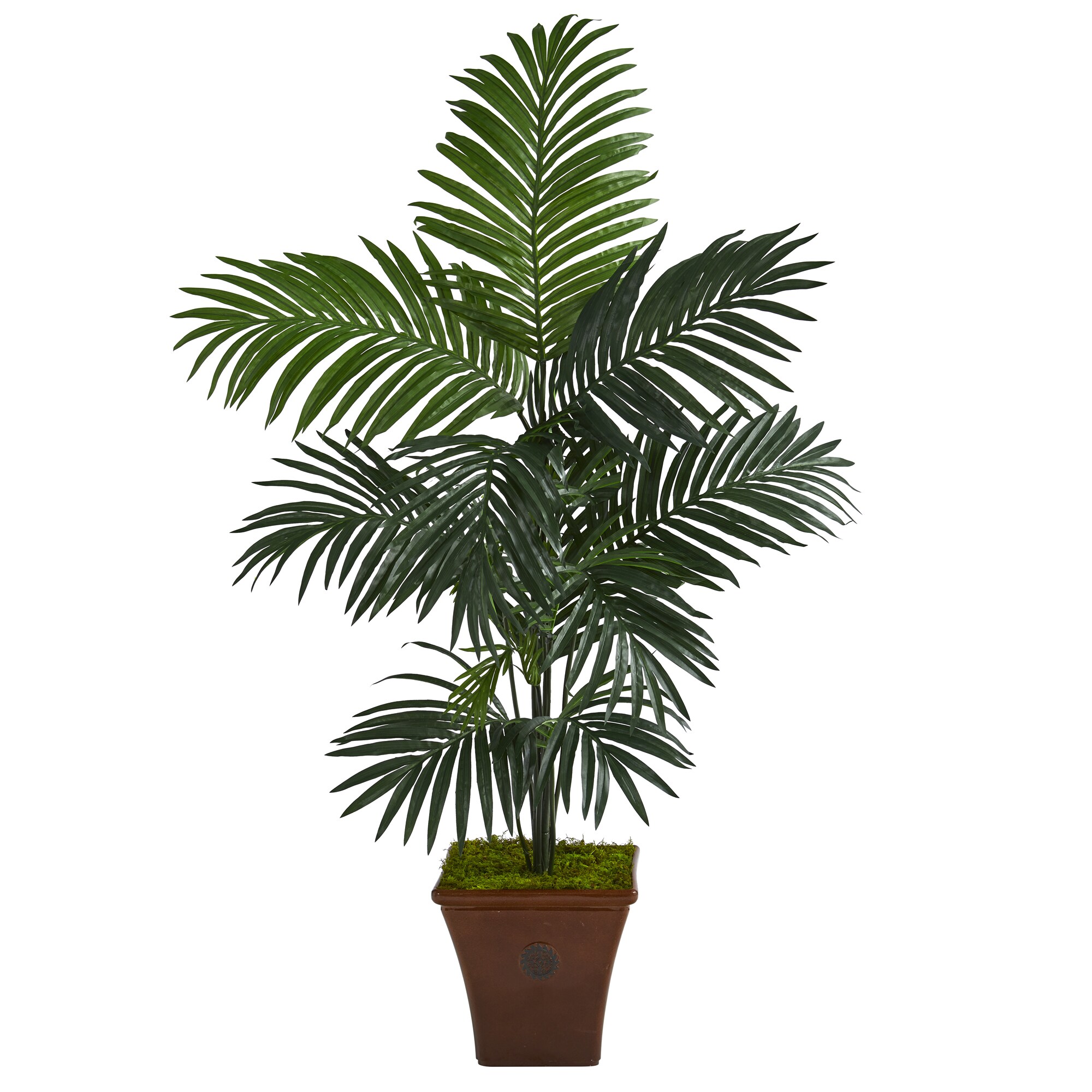 Nearly Natural 60 In Green Indoor Silk Artificial Tree At Lowes Com   41873619 