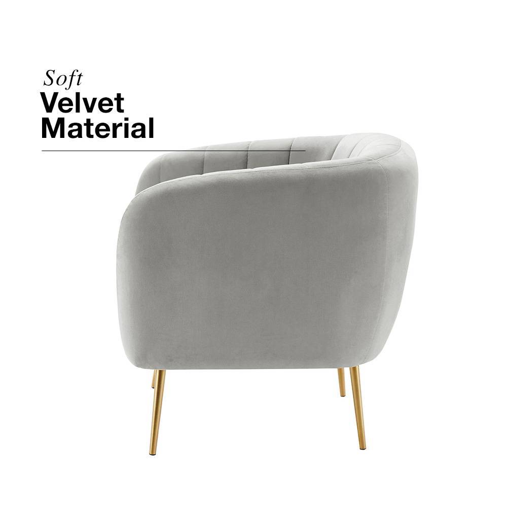 Eluxury modern channel accent chair hot sale