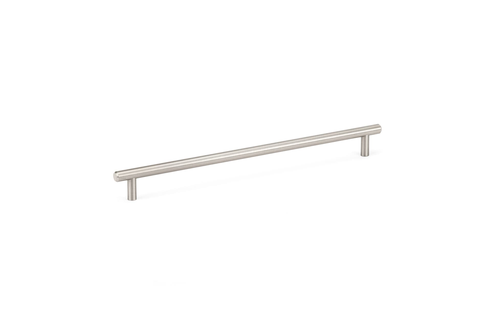 Richelieu BP205298195 Roosevelt 11-3/4-in , 298mm Center to Center Brushed Nickel Cylindrical Handle