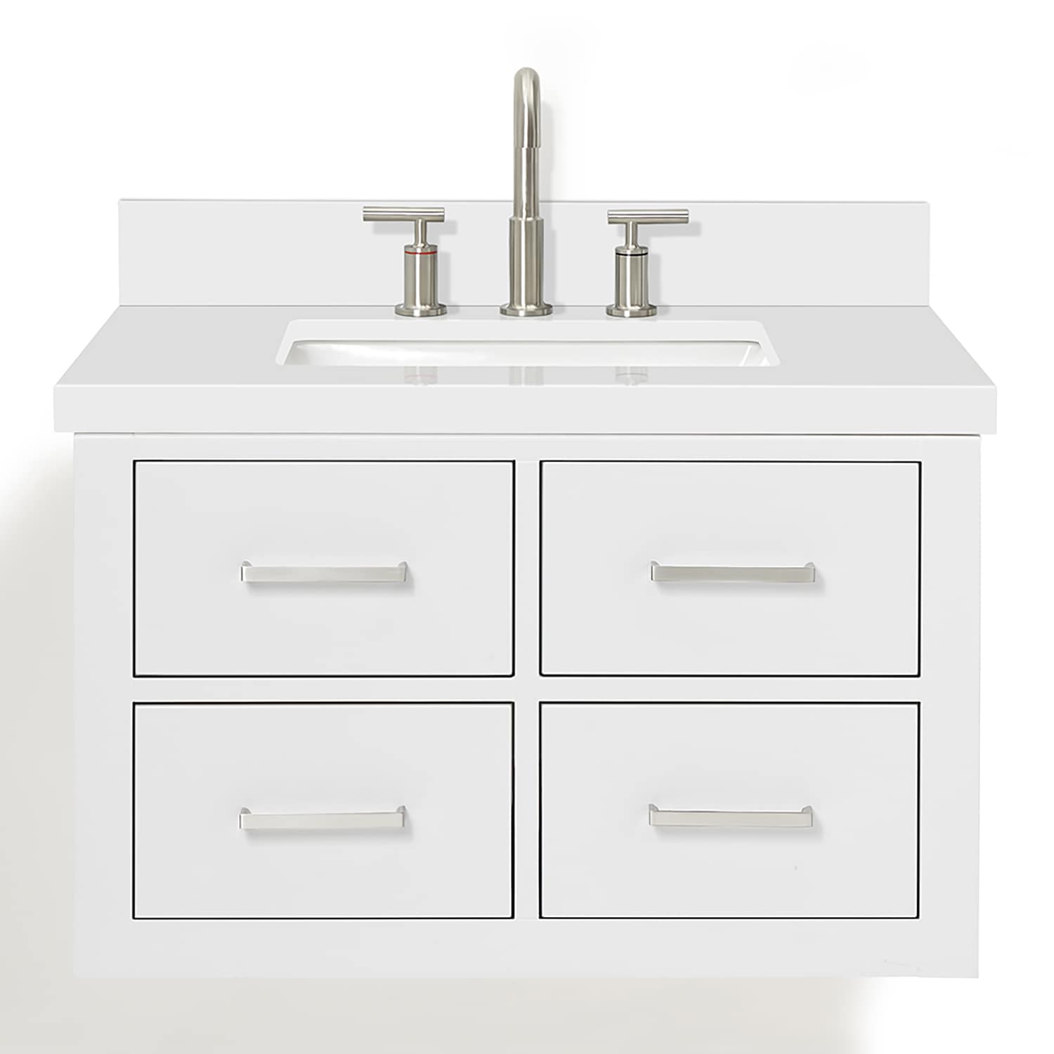 ARIEL W031SWQRVOWHT Bath-Vanity-Combo - View #2