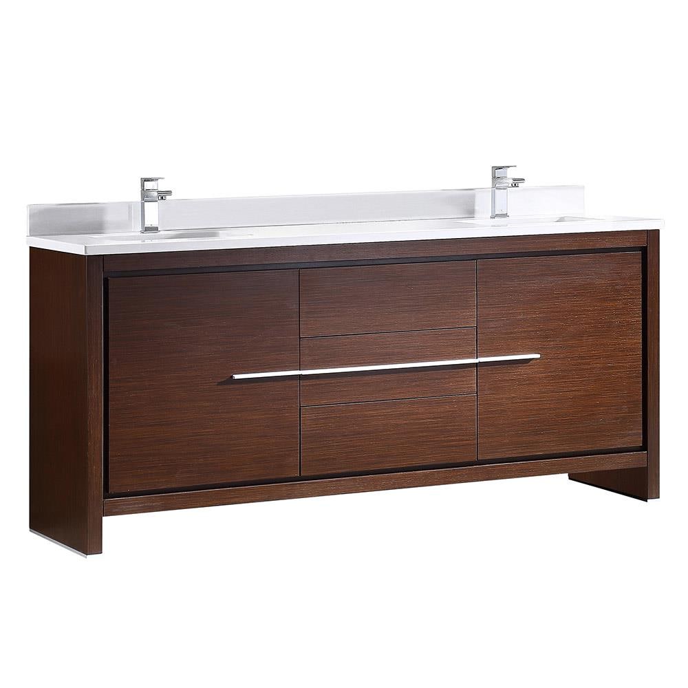 Fresca FCB8172WG-CWH-U Bath-Vanity-Combo - View #2