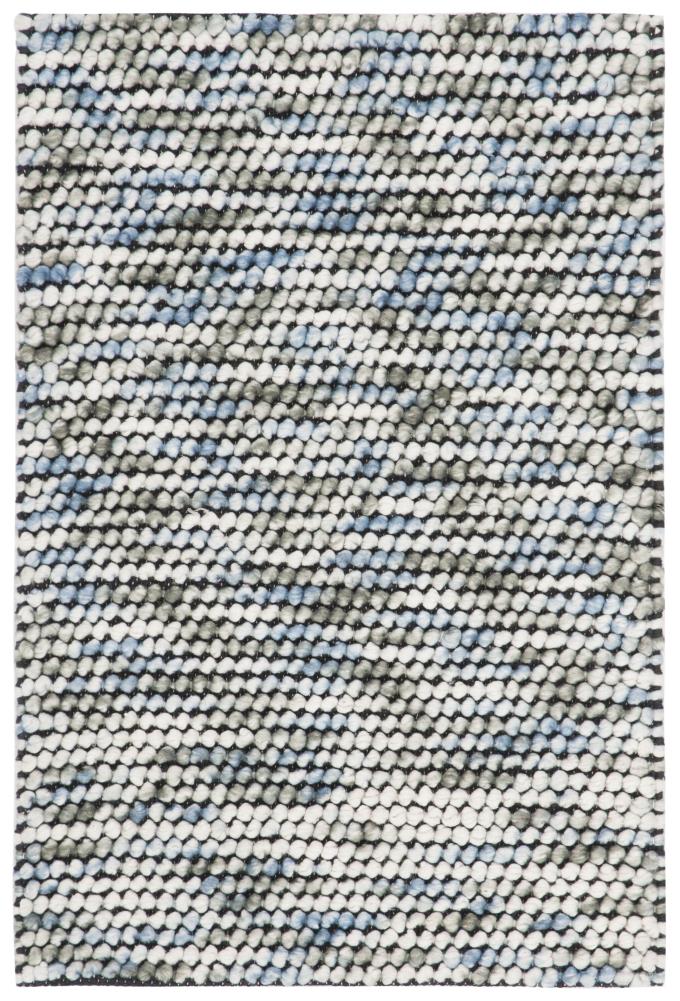Safavieh NAT551M-2 Natura Norgate 2 x 3 (ft) Polyester Blue/Ivory Rectangular Indoor Abstract Coastal Throw rug