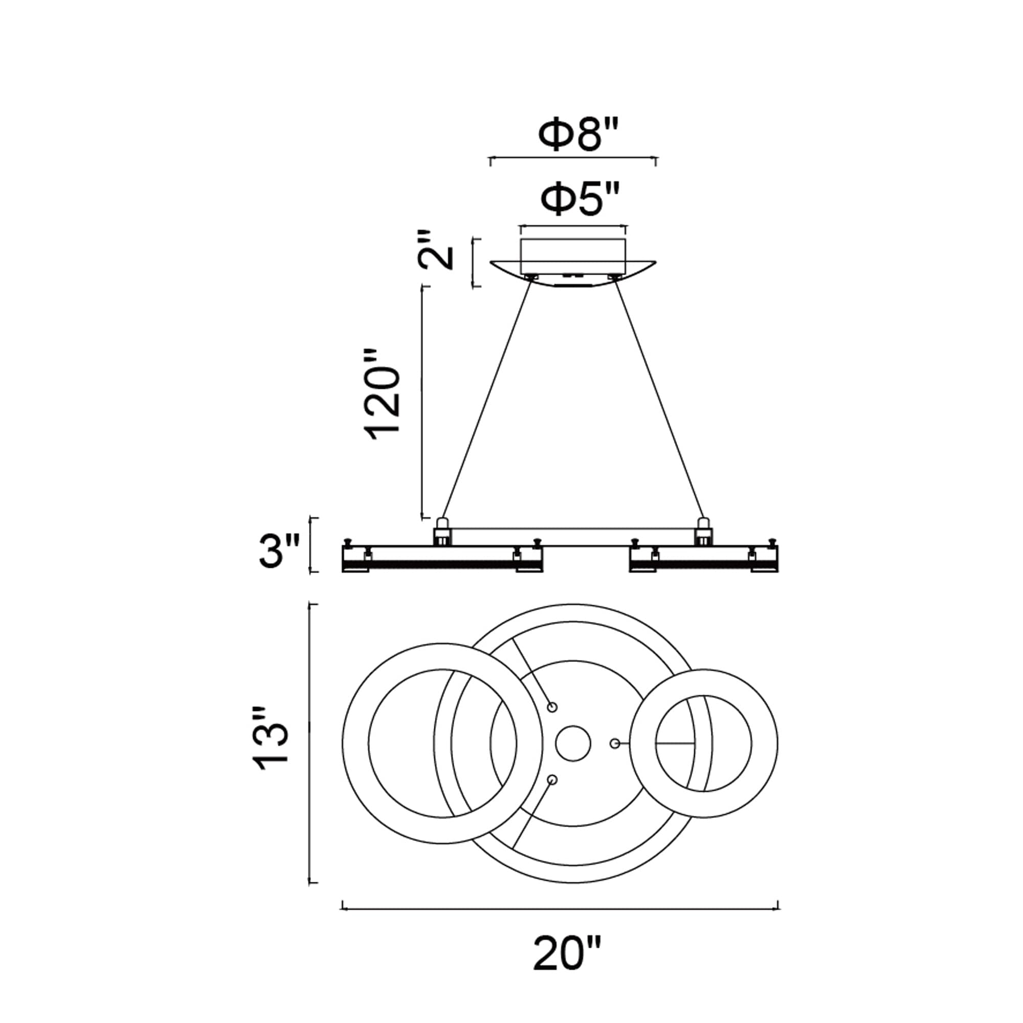 CWI Lighting 1215P20-2-625 b090015 - View #10