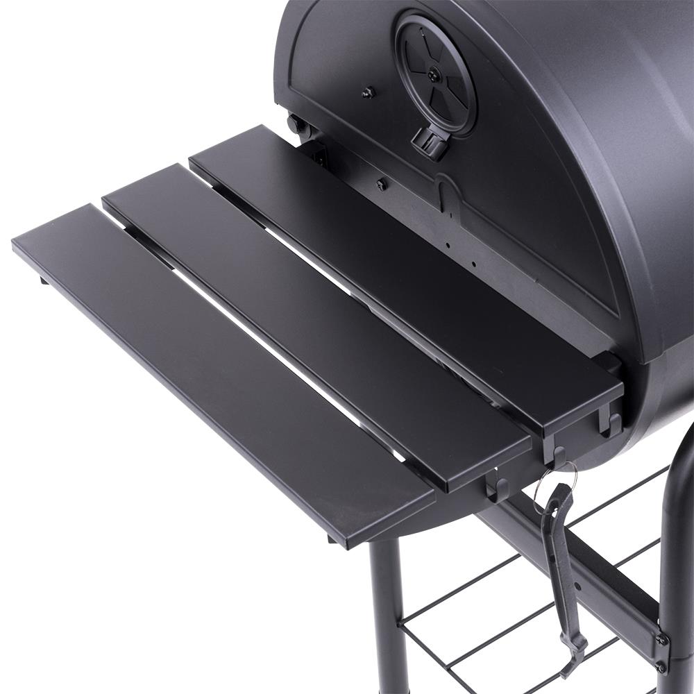 Char Broil American Gourmet 29.1 in W Black Barrel Charcoal Grill