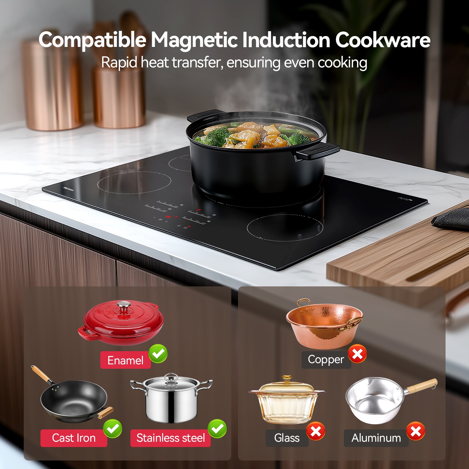 Tecasa MT-C47464L8-V1.5 Induction-Cooktops - View #6