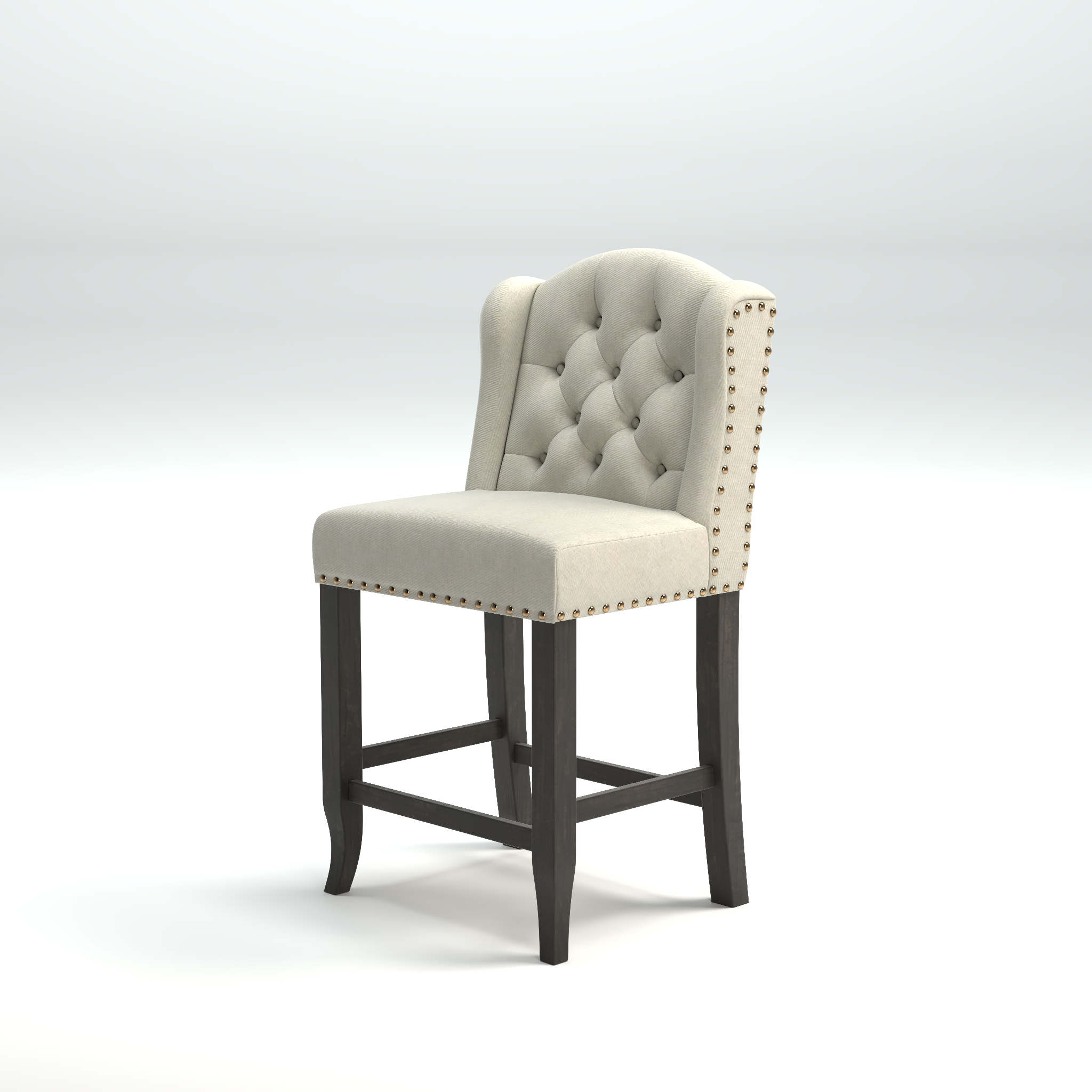 Furniture of America IDF-3324BK-PCW stools - View #5
