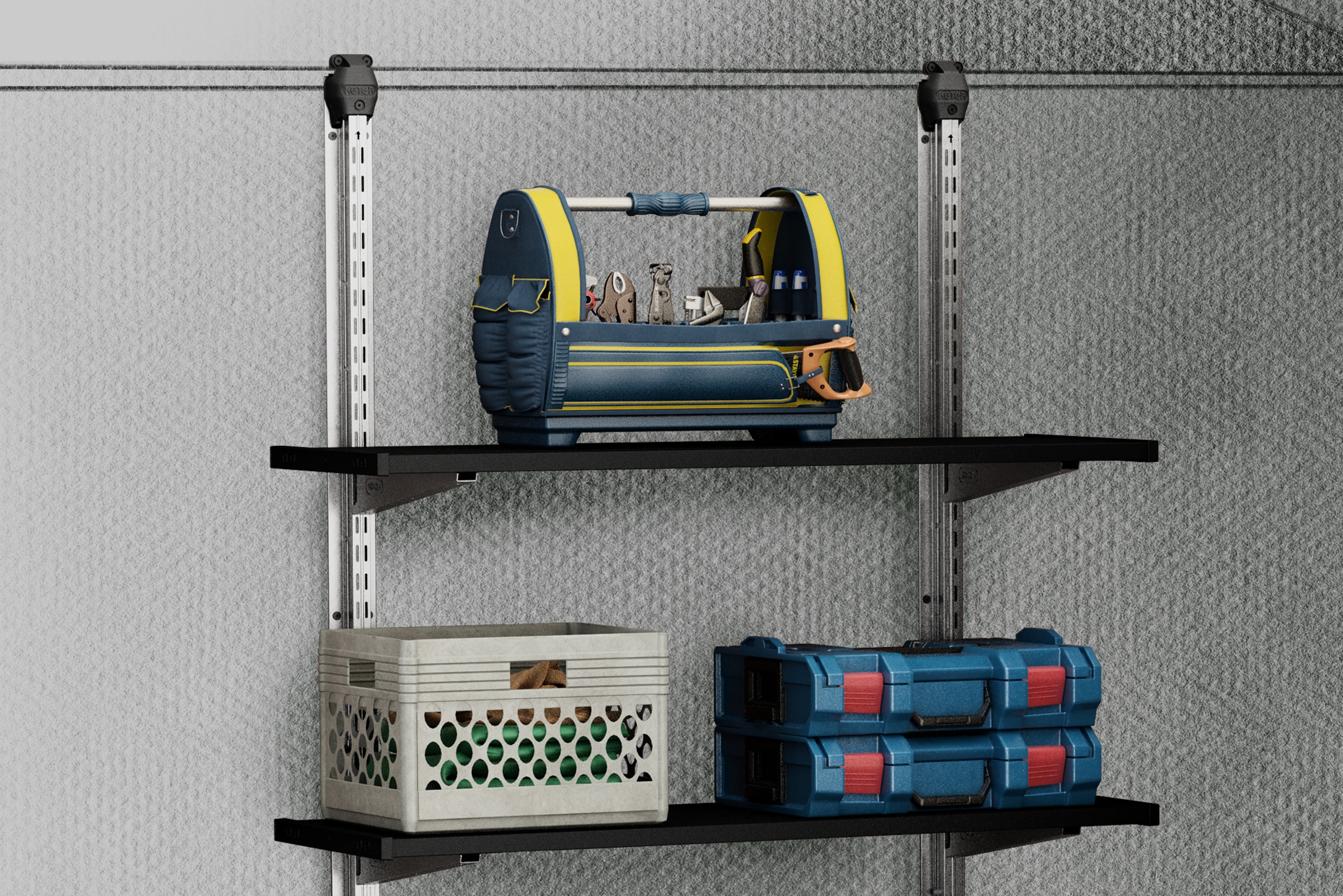 Keter 255528 Wall-Mounted-Shelving - View #5