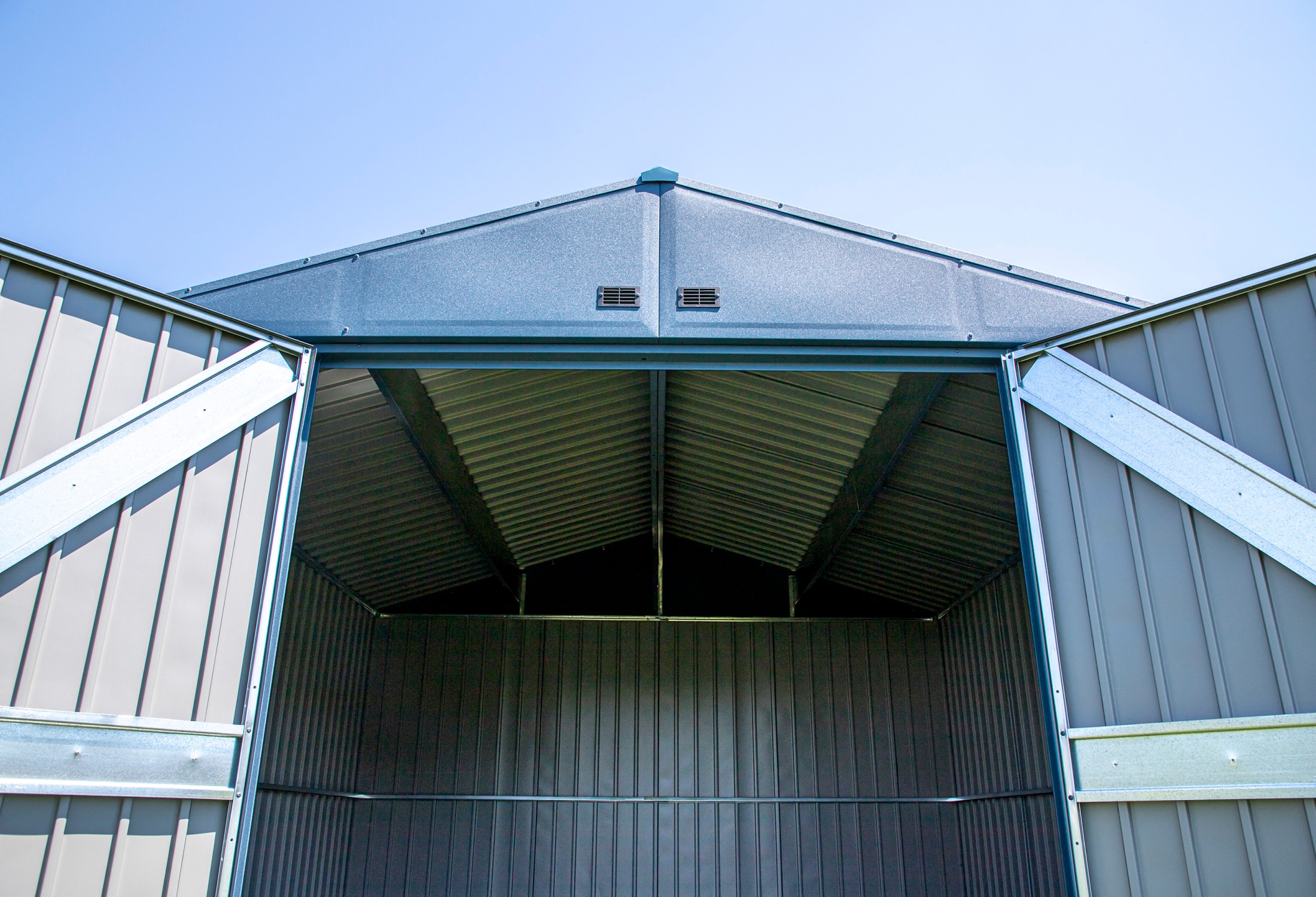 Arrow EG1216BG Metal-Storage-Buildings-Sheds - View #11